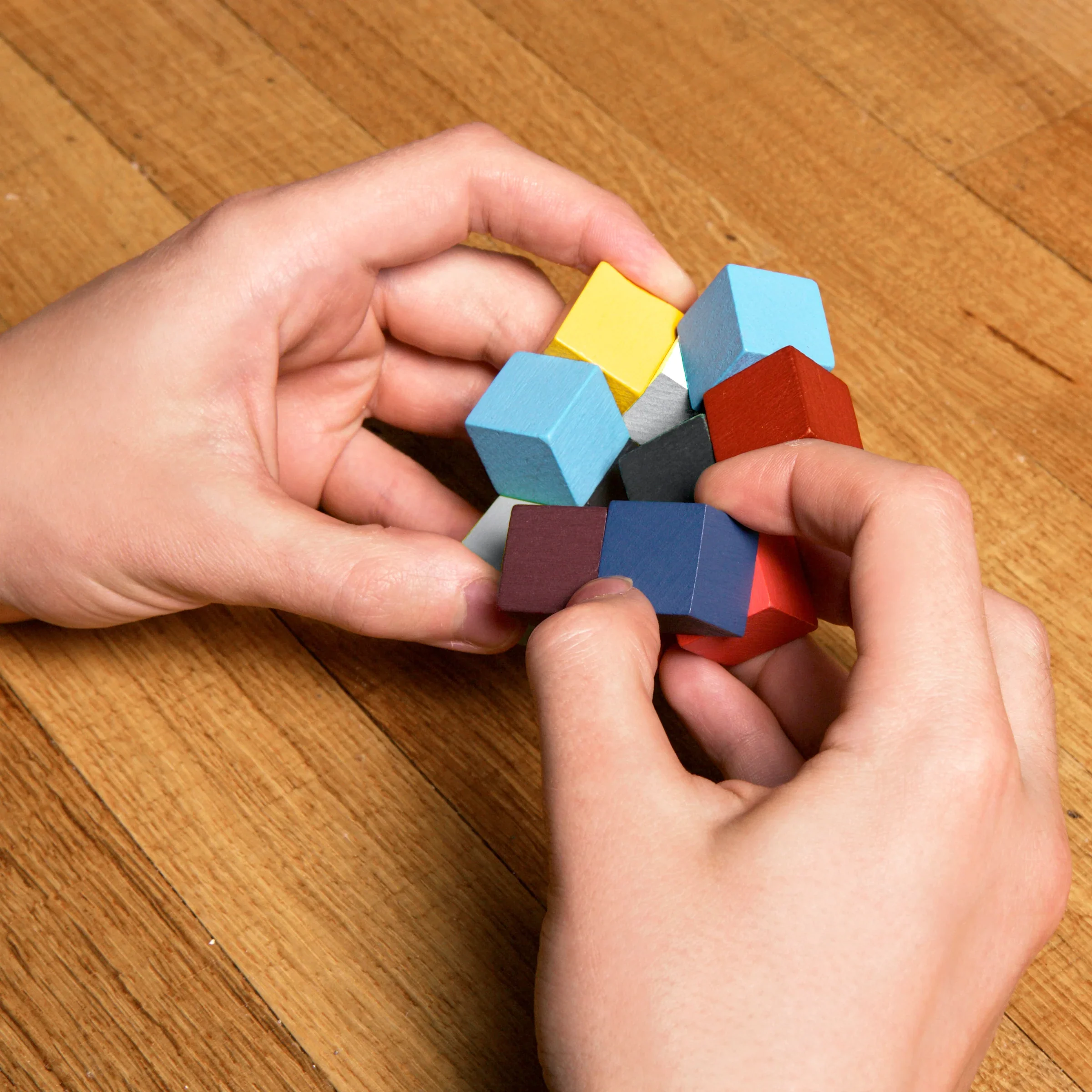 Kidoki Cube 3D Wooden Puzzle - Image 3