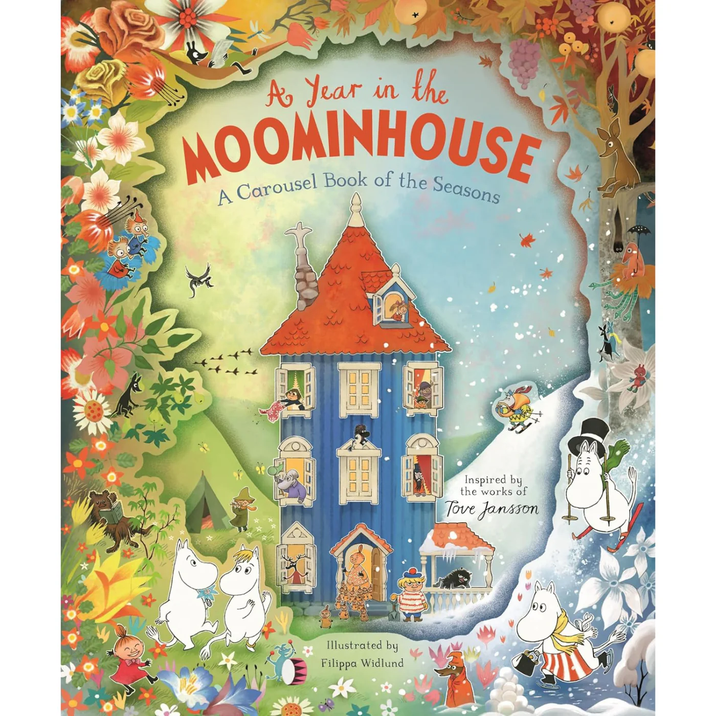 A Year in the Moominhouse: A Carousel Book