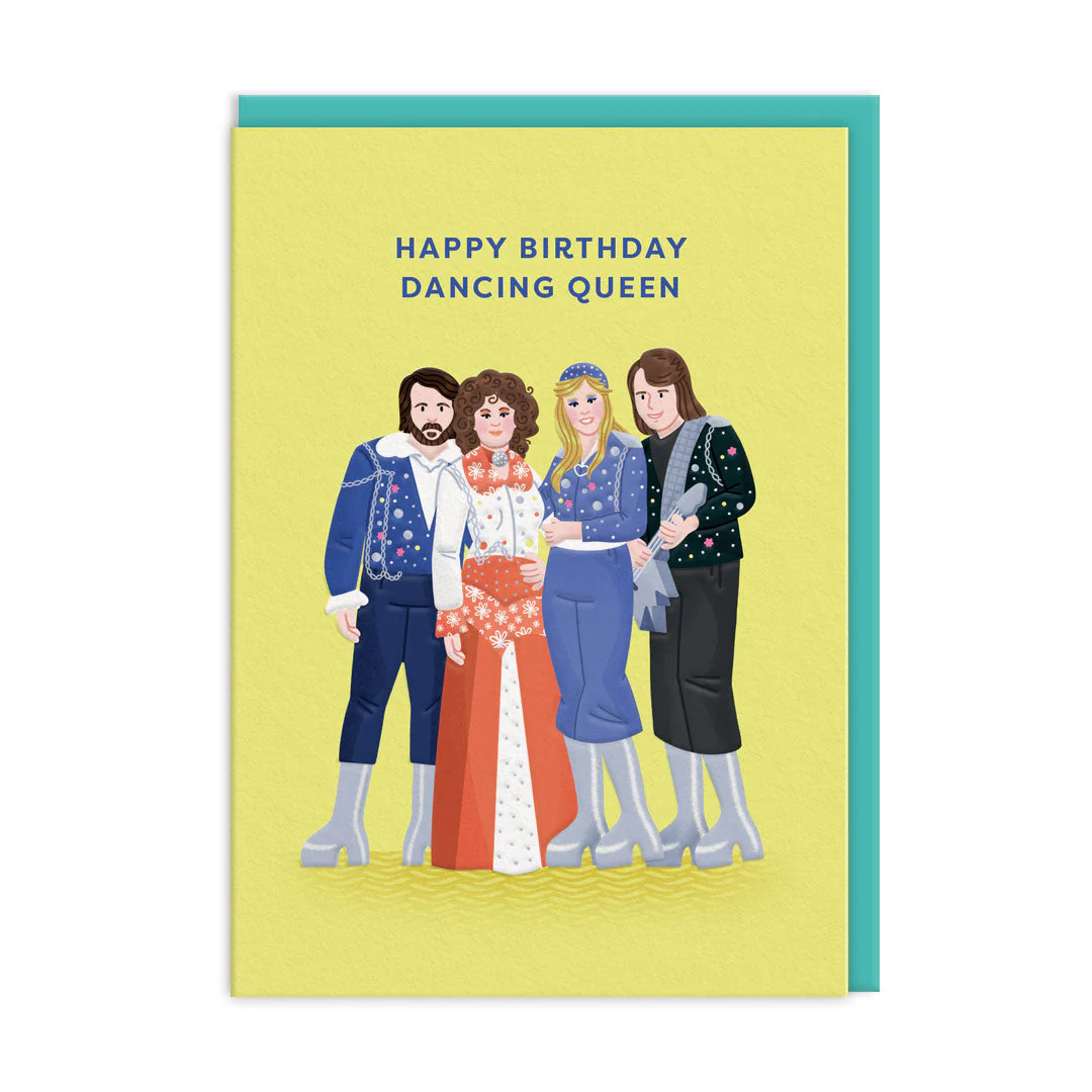 ABBA Birthday Card