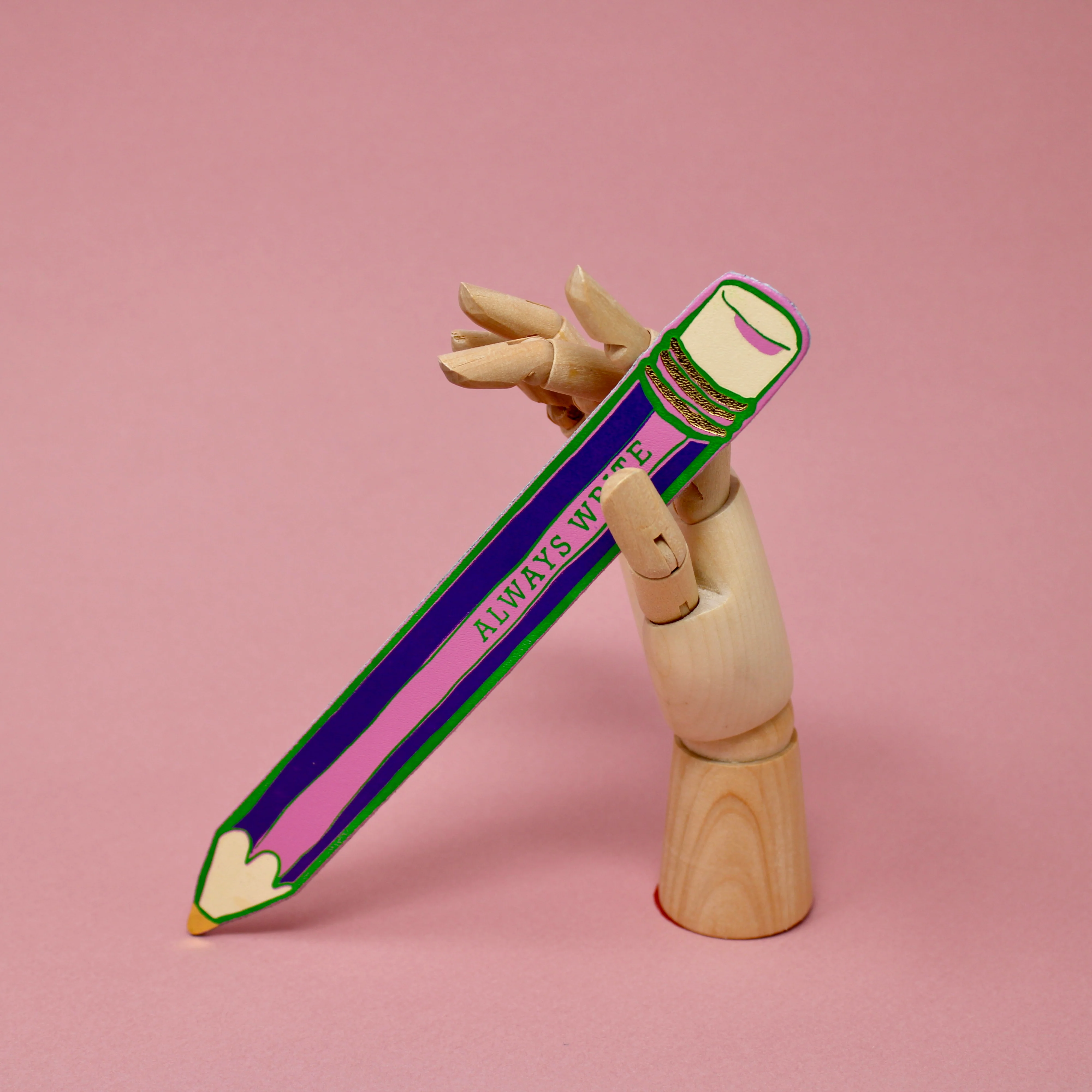 Always Write Pencil Leather Bookmark - Image 4