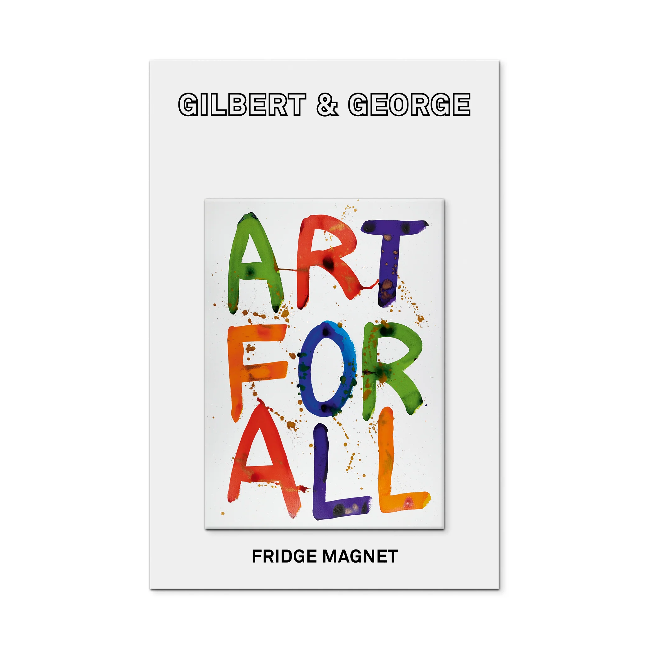 ART FOR ALL - Gilbert & George Magnet