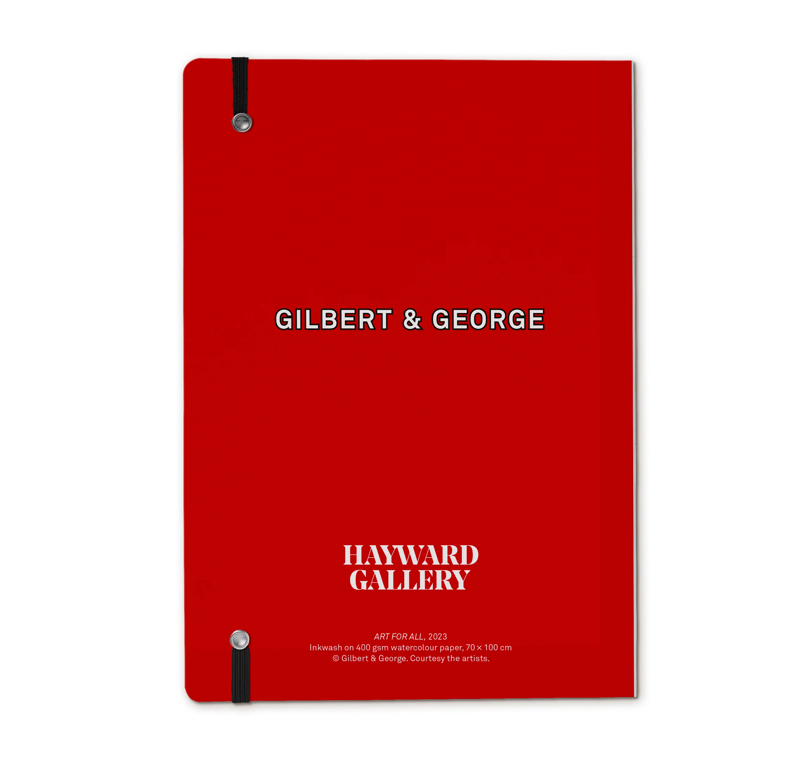 ART FOR ALL - Gilbert & George Notebook - Image 2
