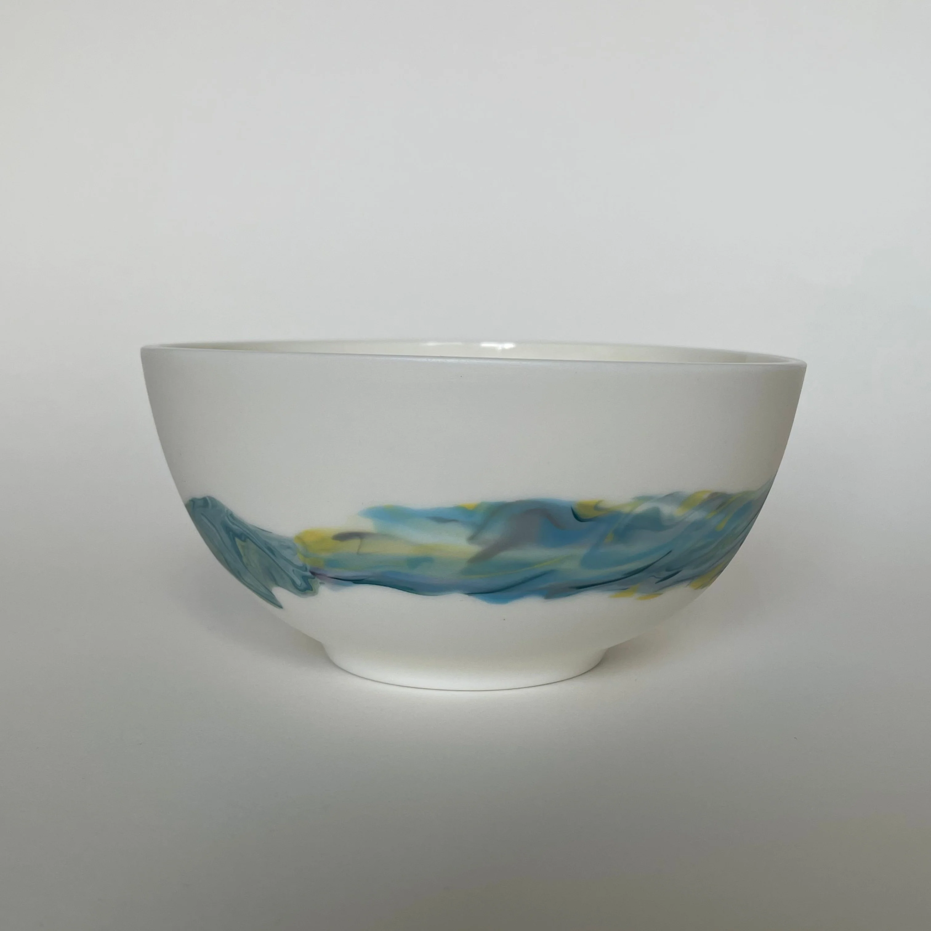 Ash & Fire Porcelain Bowl - Image 3
