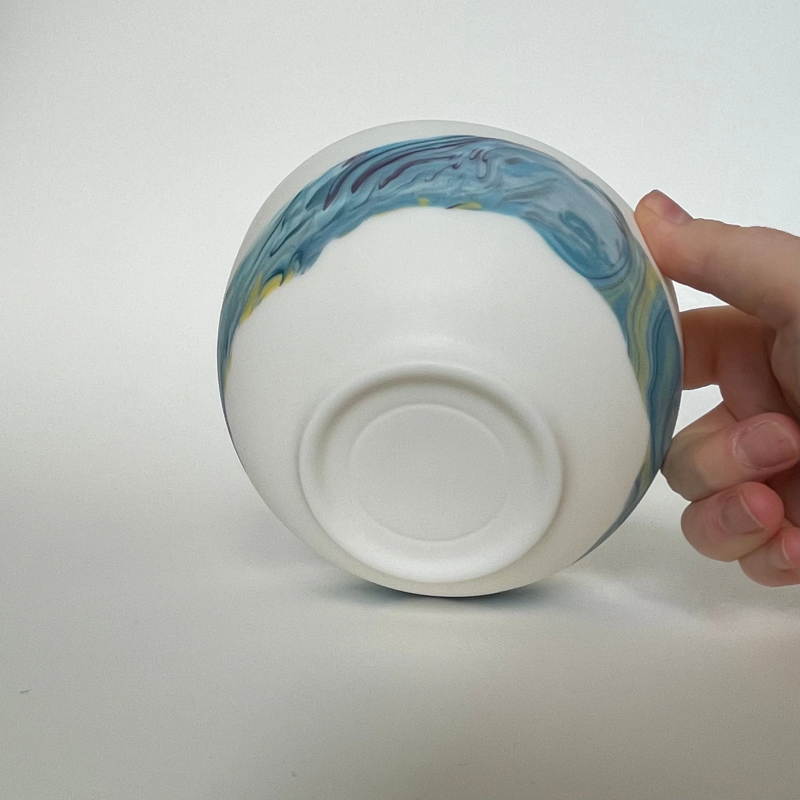 Ash & Fire Porcelain Bowl - Image 4