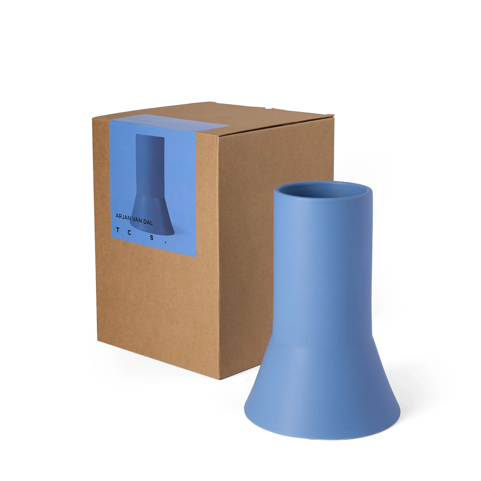 The Conran Shop – Blue Base Vase - Image 3