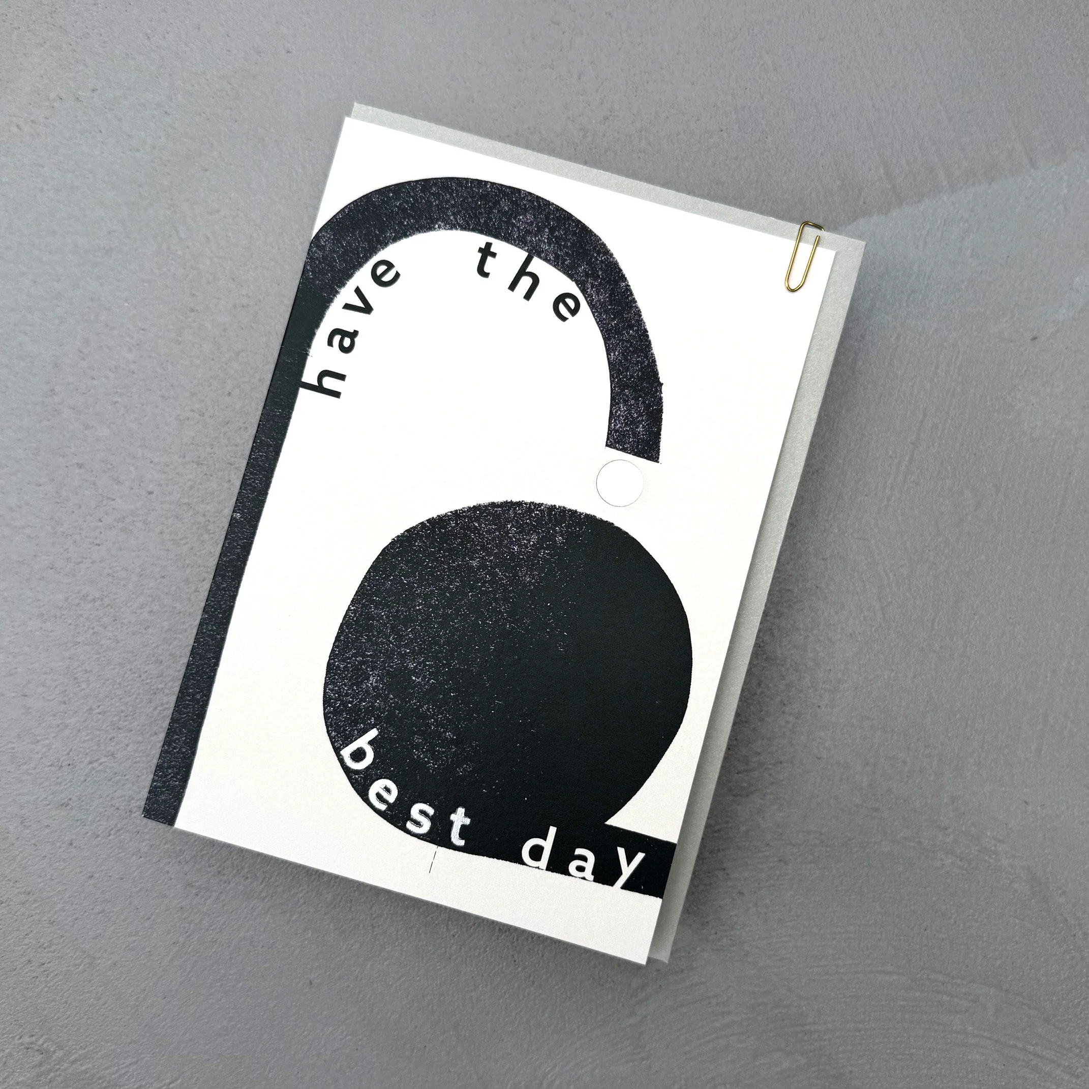 Bass Have the Best Day Greeting Card - Image 2
