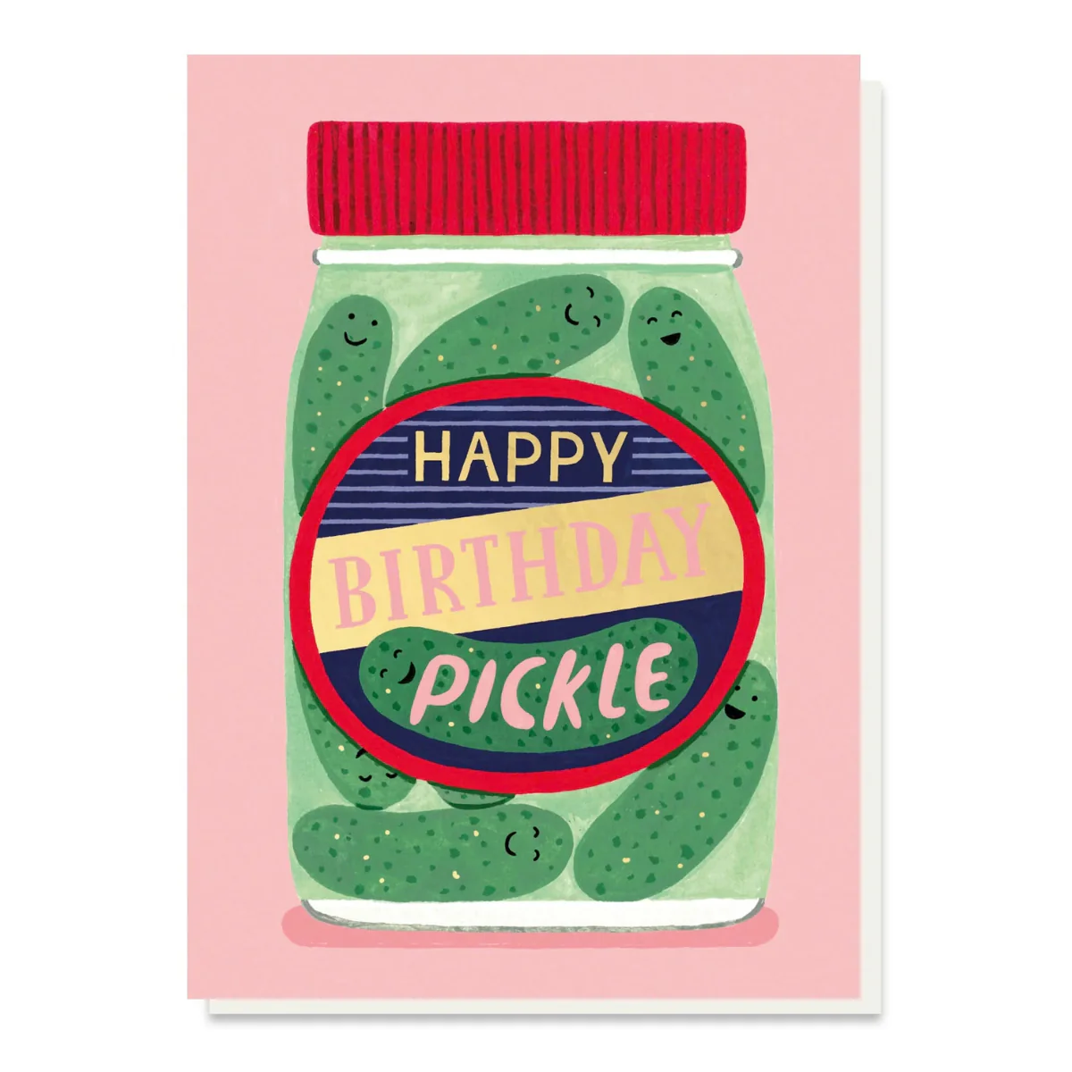 Birthday Pickles Greetings Card