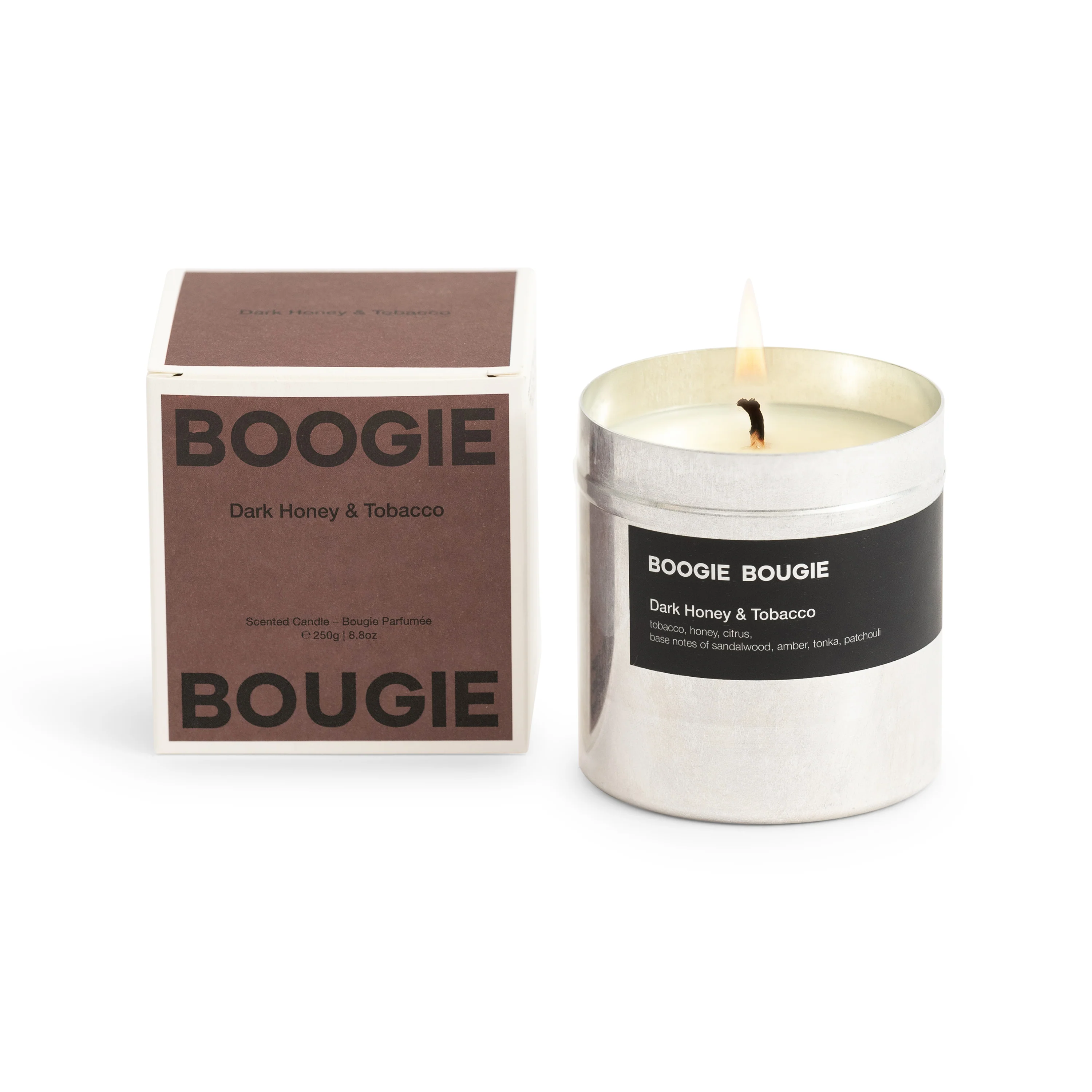 Boogie Bougie Dark Honey & Tobacco Candle