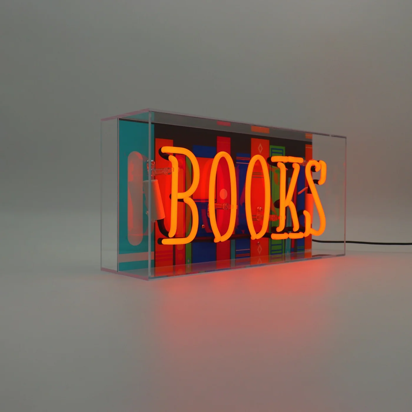 Books Sign Neon Lightbox - Image 5