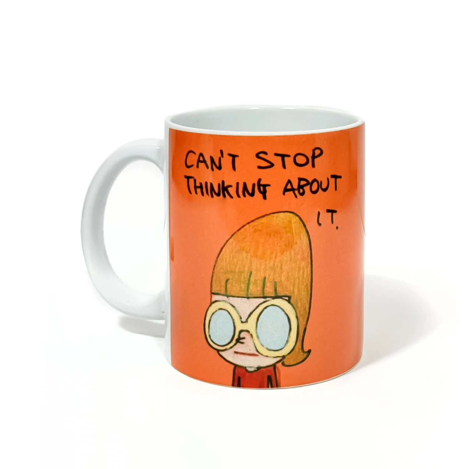 Can't Stop Thinking about It - Yoshitomo Nara Mug
