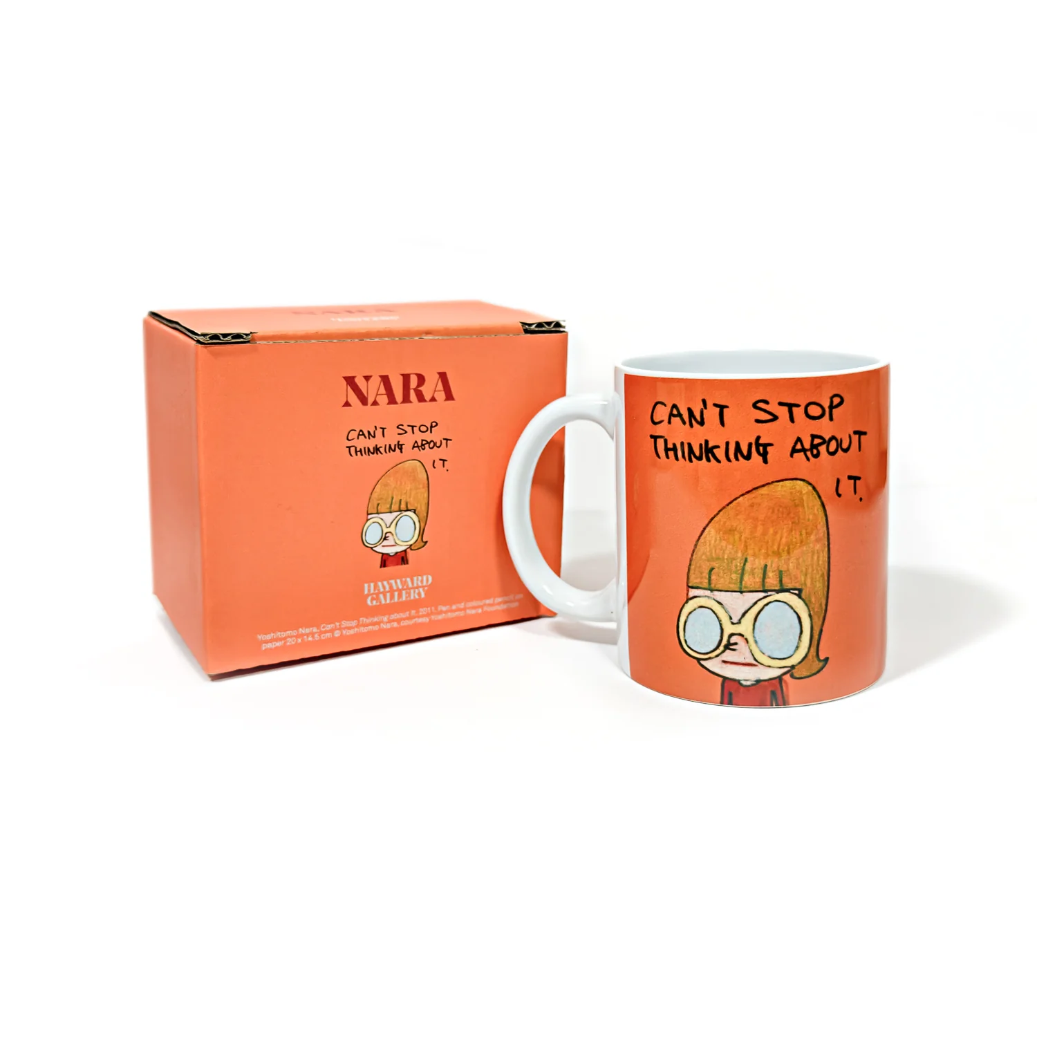 Can't Stop Thinking about It - Yoshitomo Nara Mug - Image 3