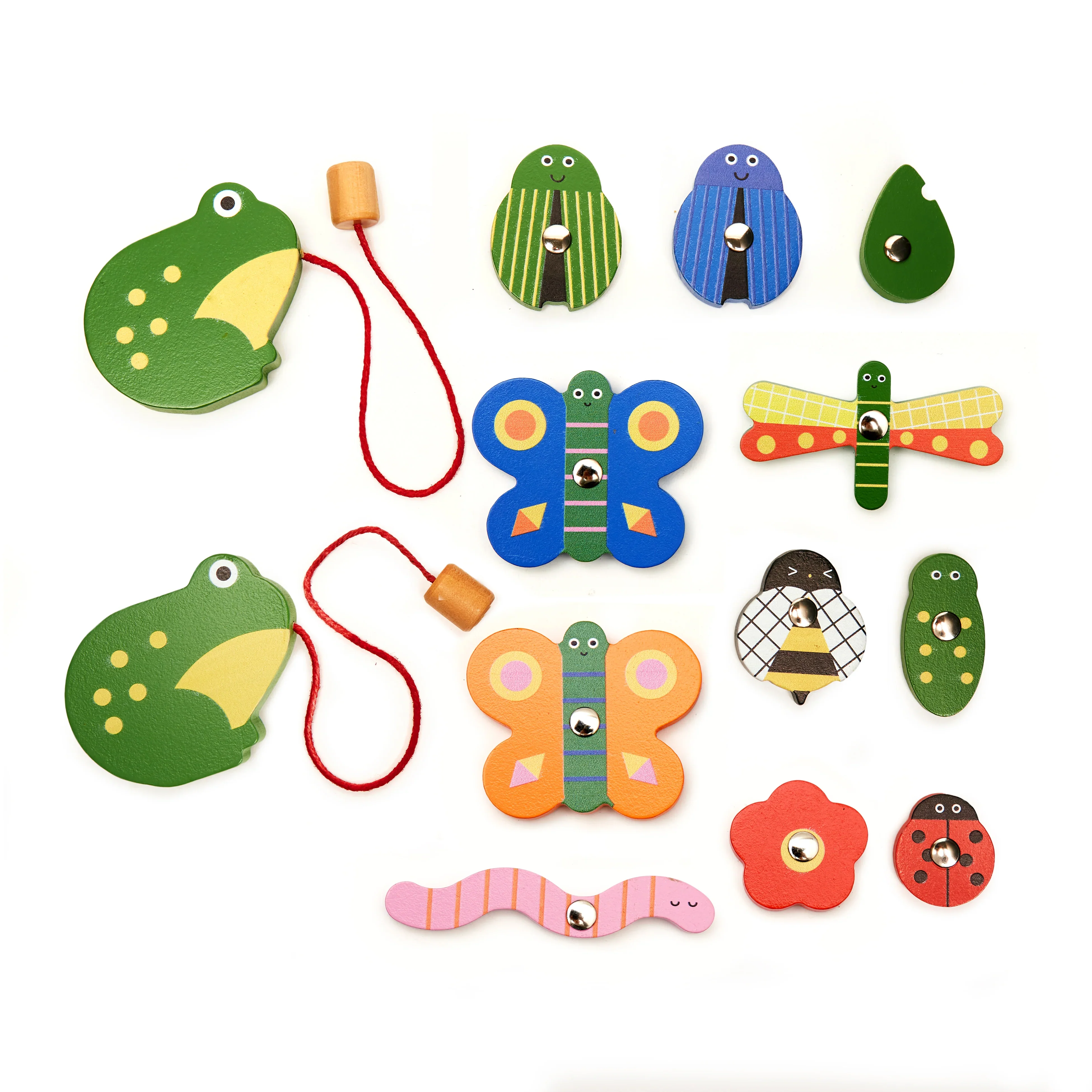 Kidoki Catch a Bug Wooden Fishing Game - Image 3