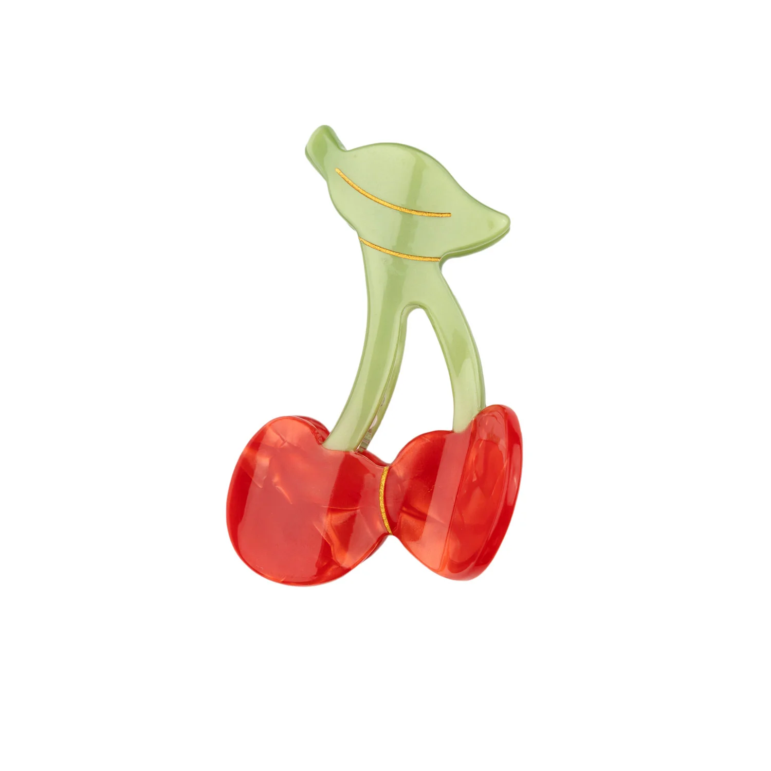 Cherry Hair Claw Clip