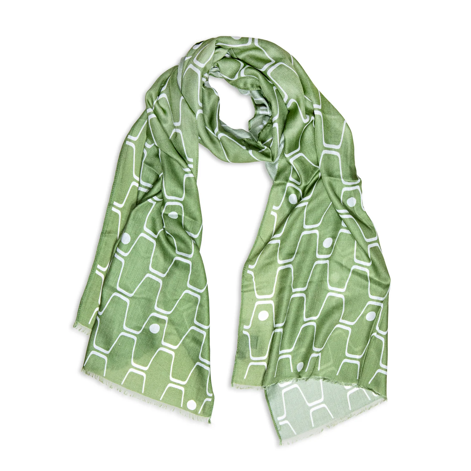 Bamboo Net & Ball Scarf - Image 3