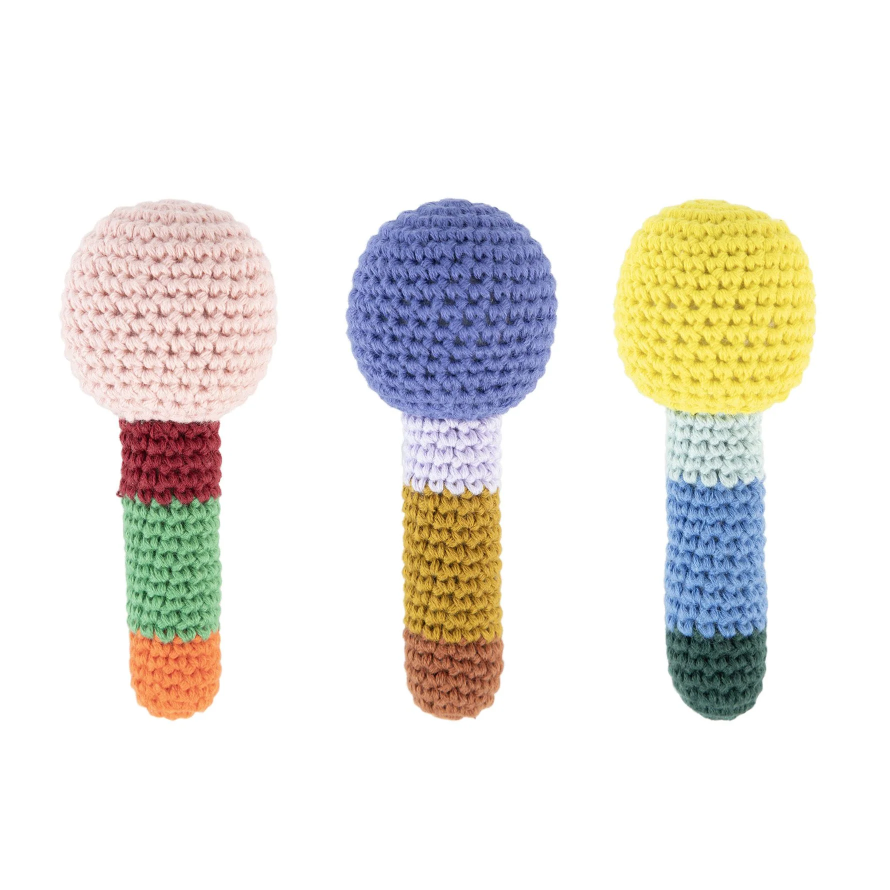 Crochet Mini Rattle Assorted