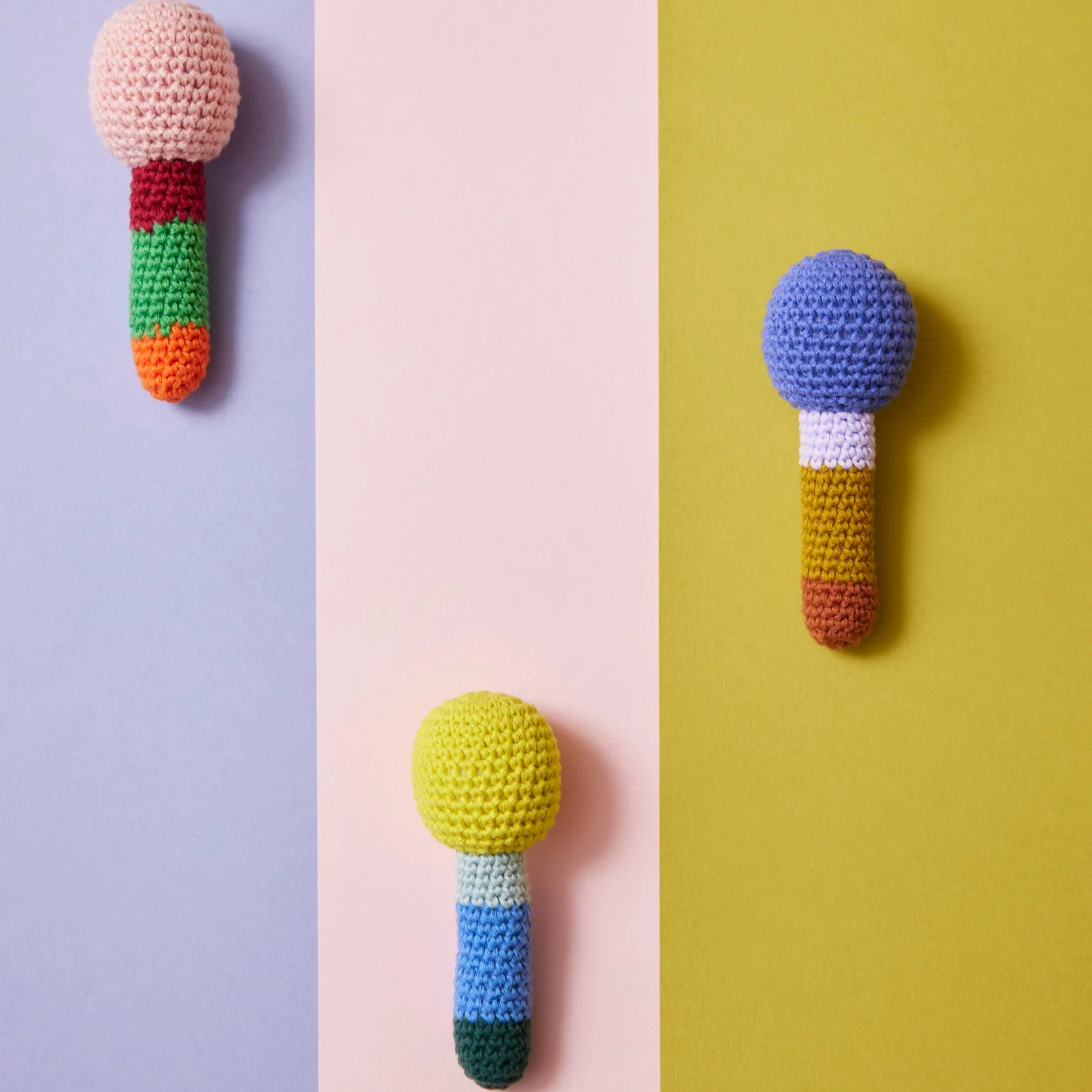 Crochet Mini Rattle Assorted - Image 2