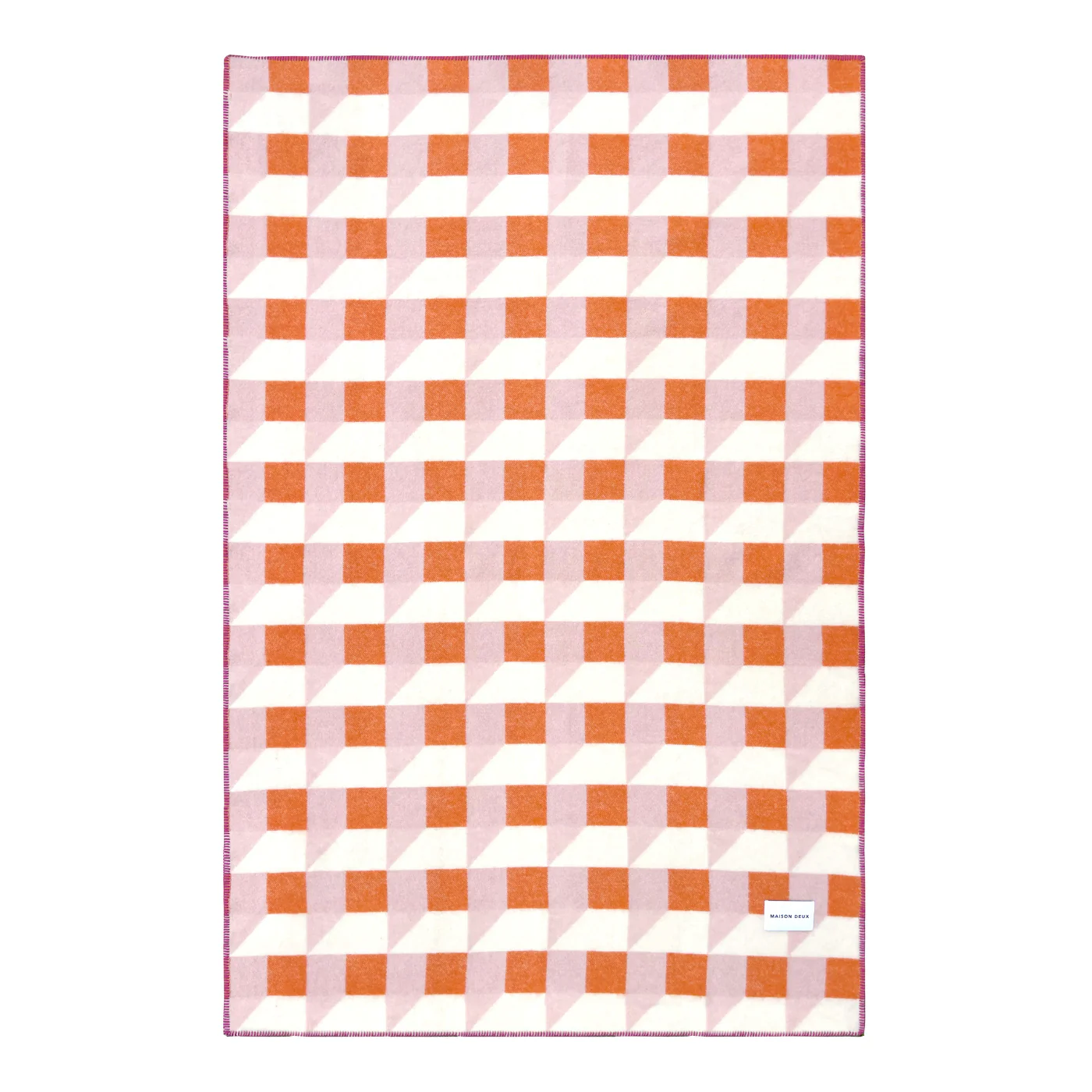 Maison Deux - Cubics Blanket - Image 3