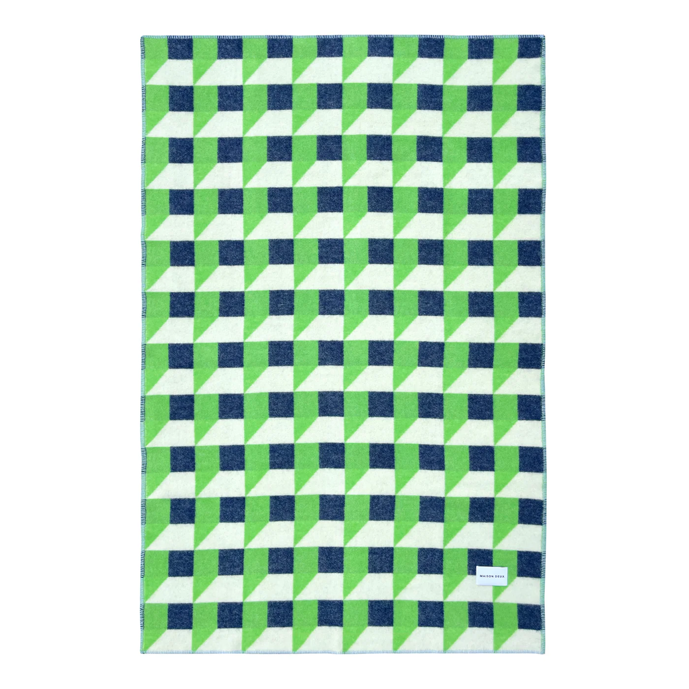 Maison Deux - Cubics Blanket - Image 4