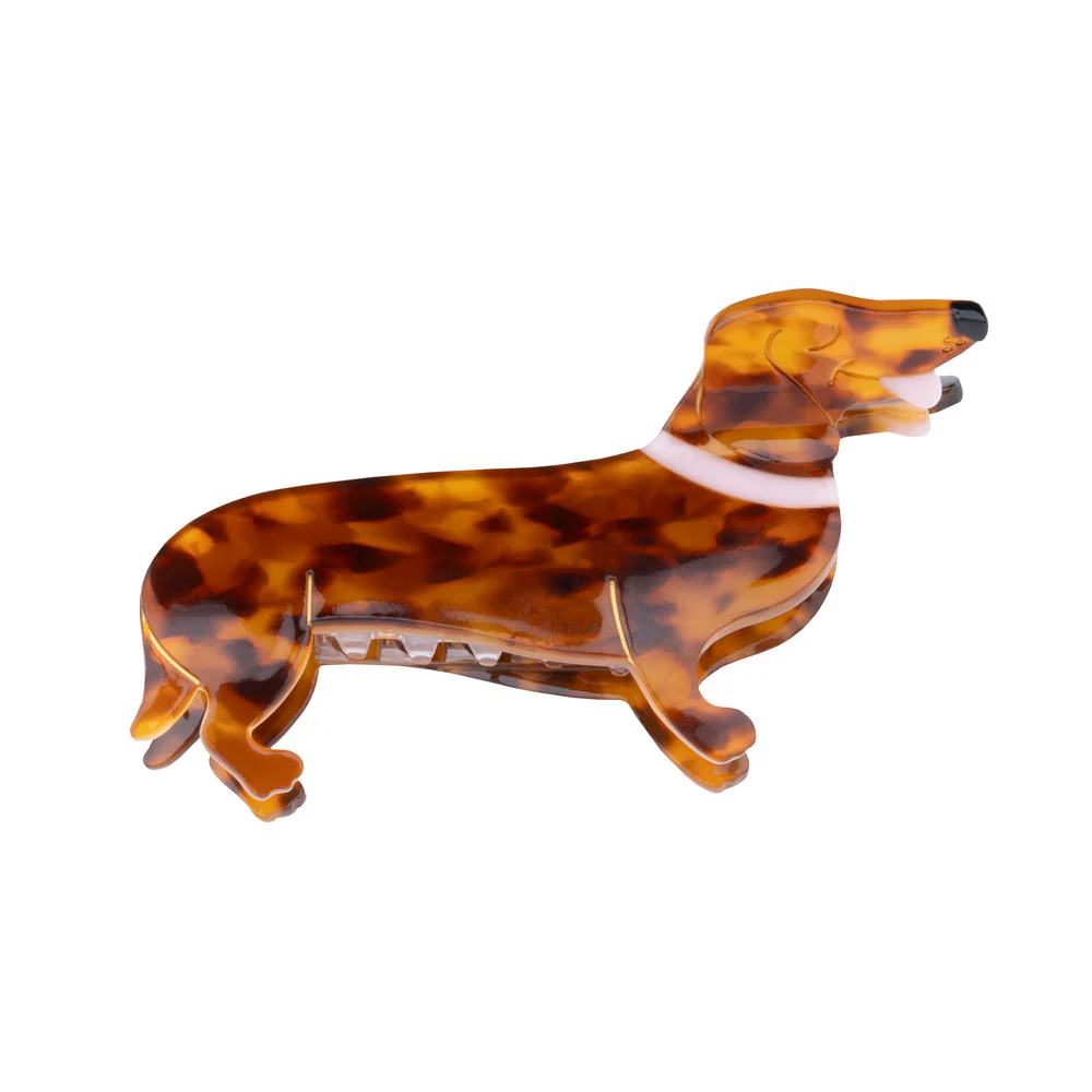 Dachshund Hair Claw Clip