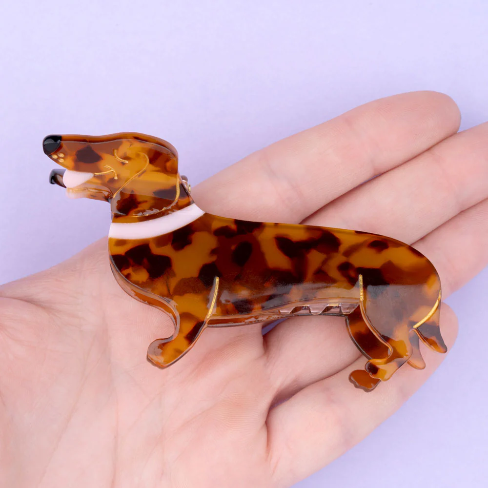 Dachshund Hair Claw Clip - Image 2