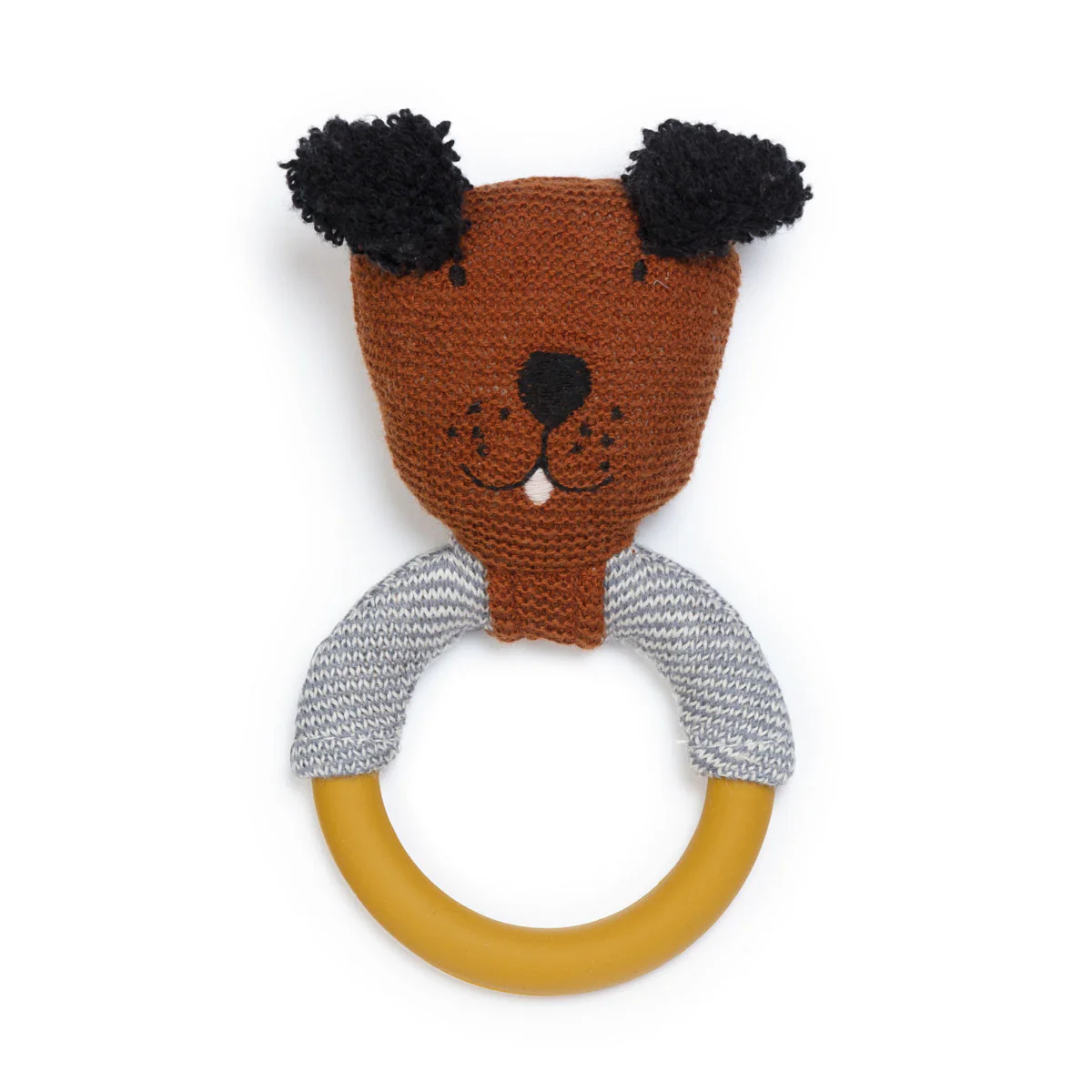 Teething Ring Dog