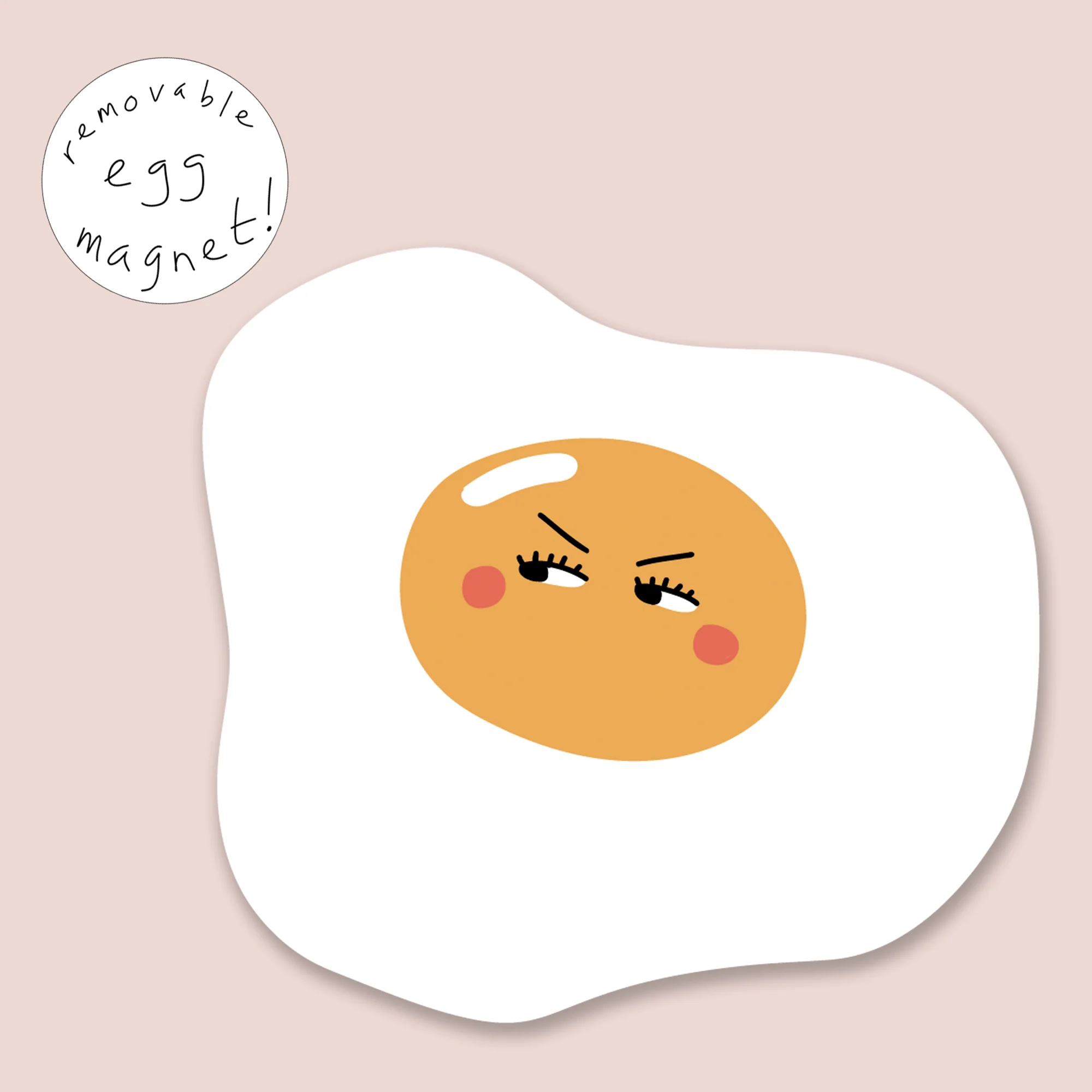Eggy Birthday Breakfast Magnet Card - Image 2