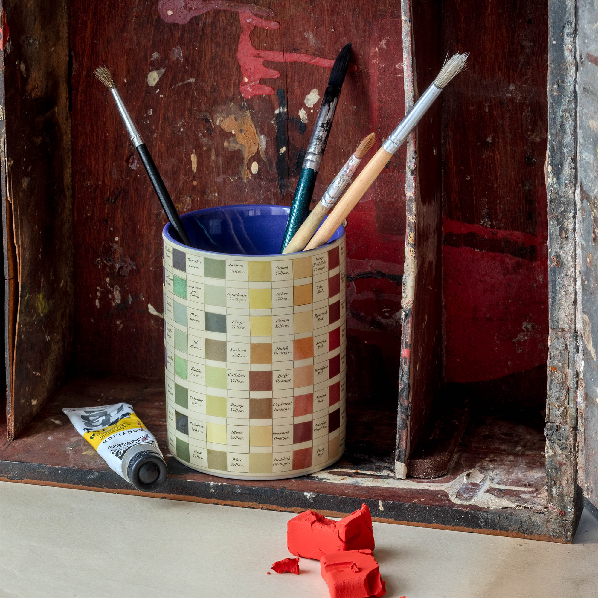 Werner's Nomenclature of Colours - Enamel Everything Pot - Image 2