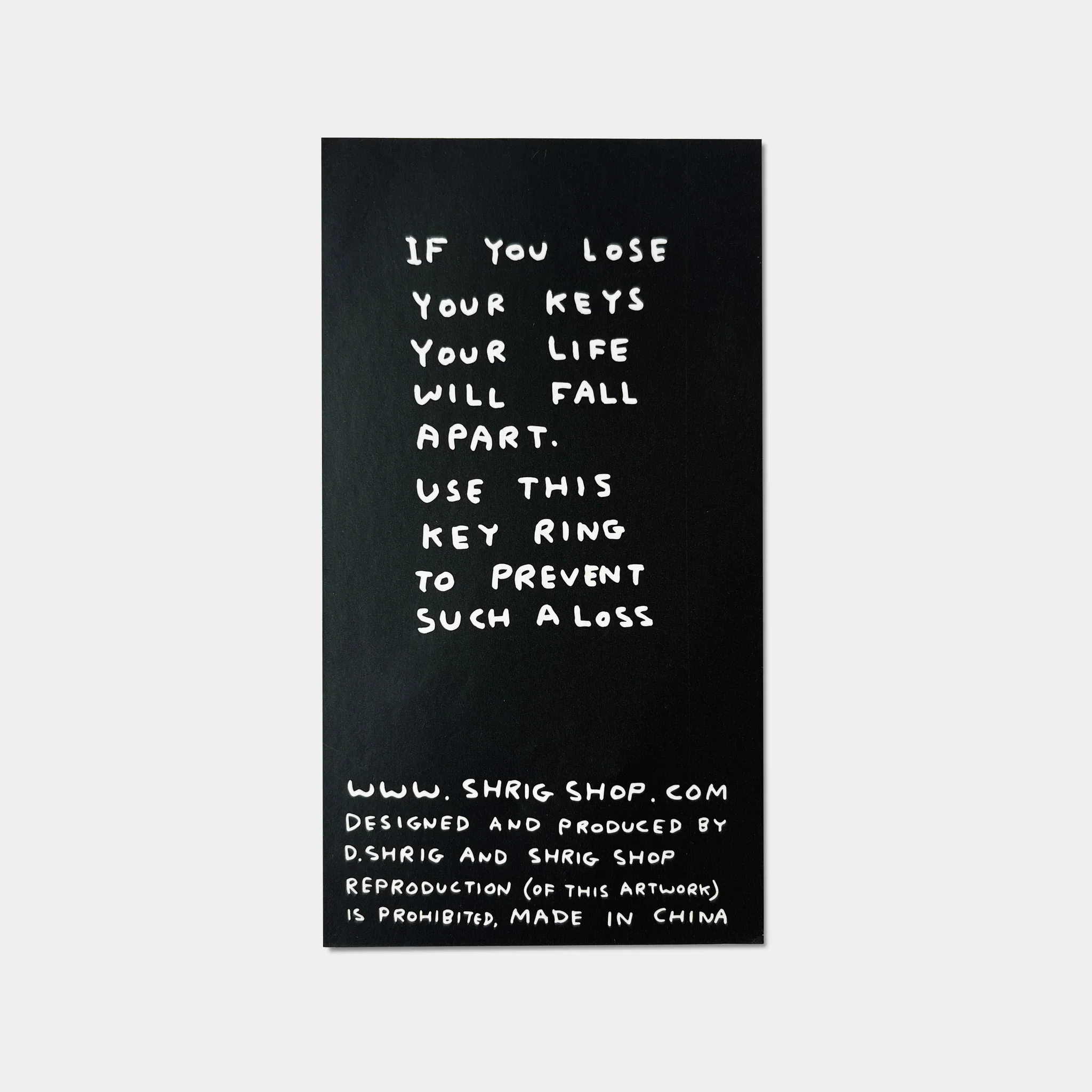 Everything Is Good Keyring by David Shrigley - Image 3