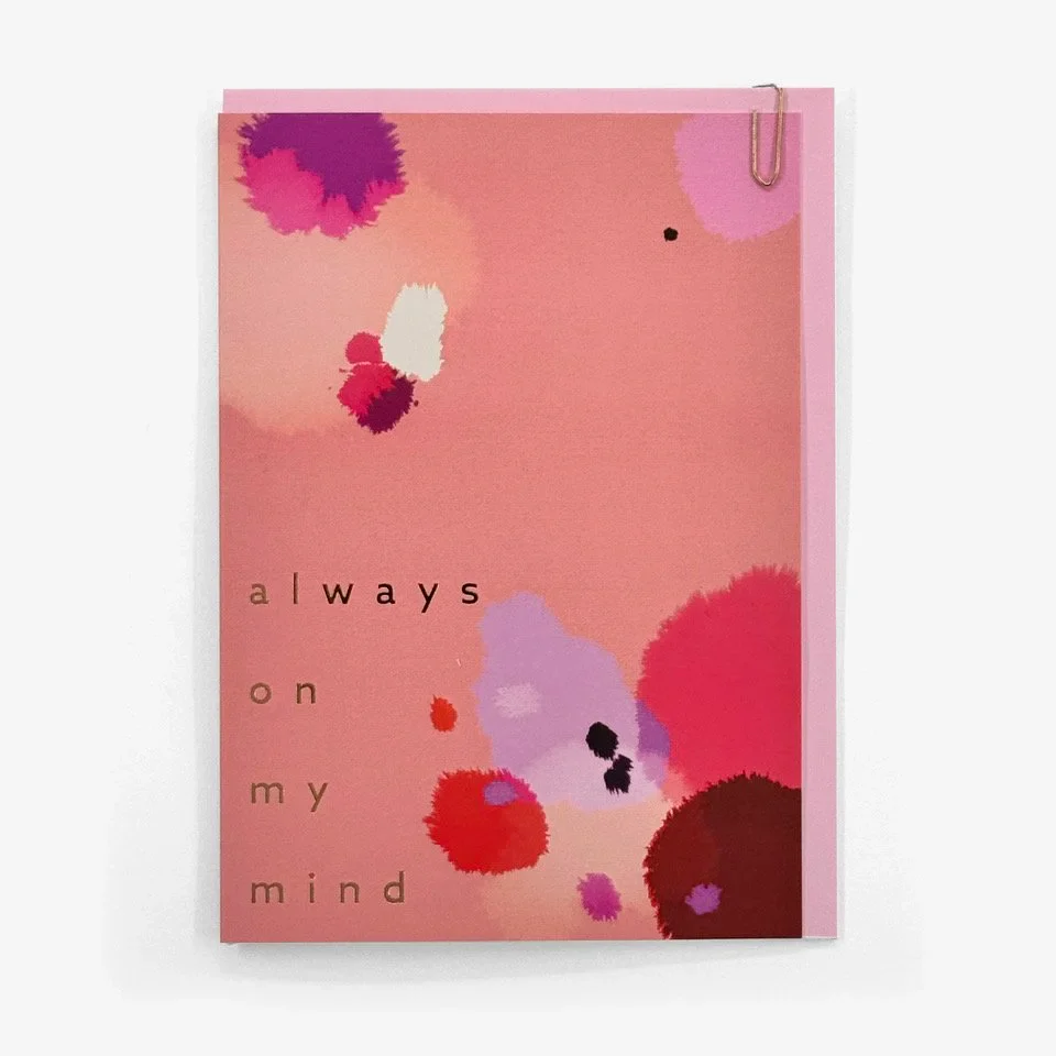 Galaxy Always on my Mind Greeting Card