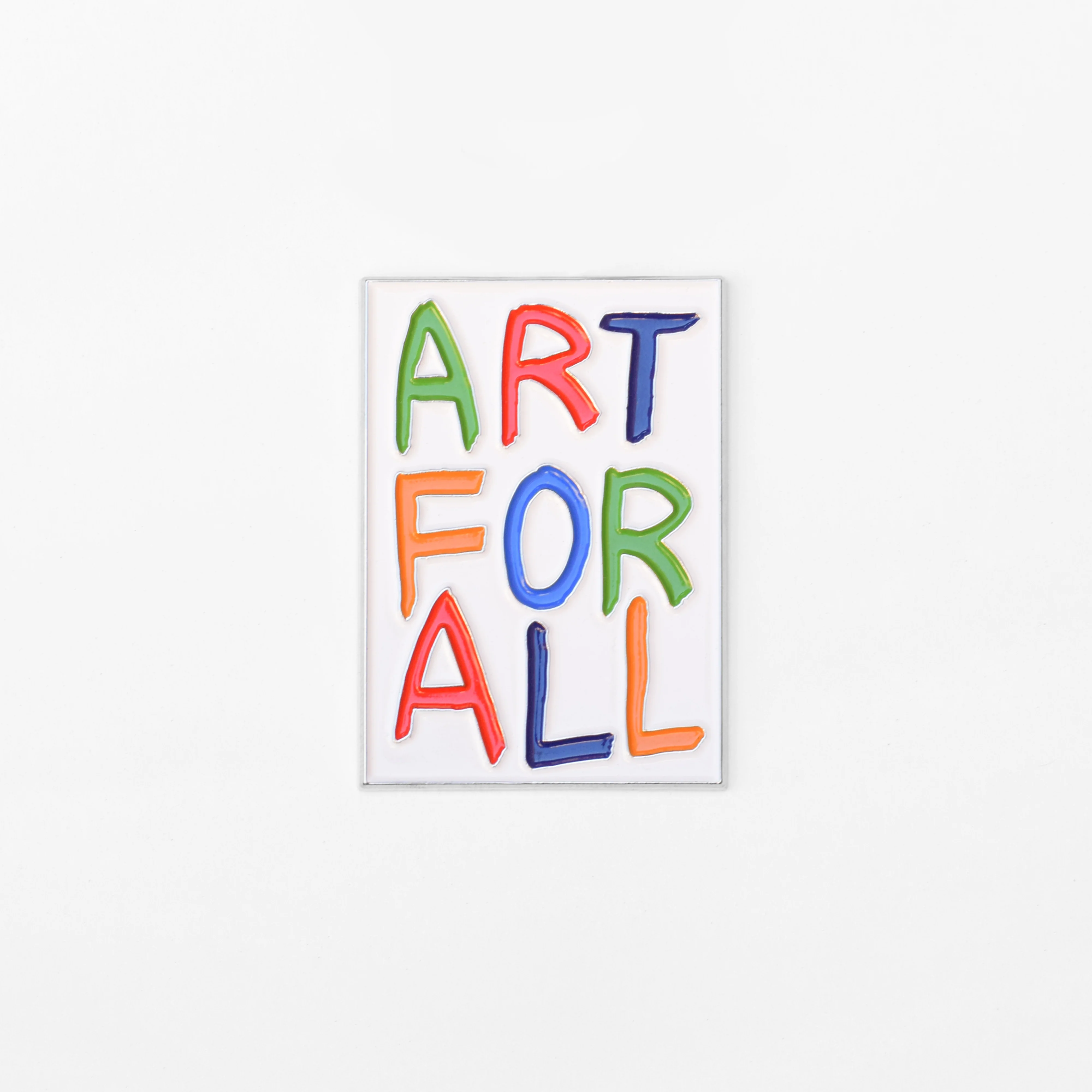 ART FOR ALL - Gilbert & George Enamel Badge