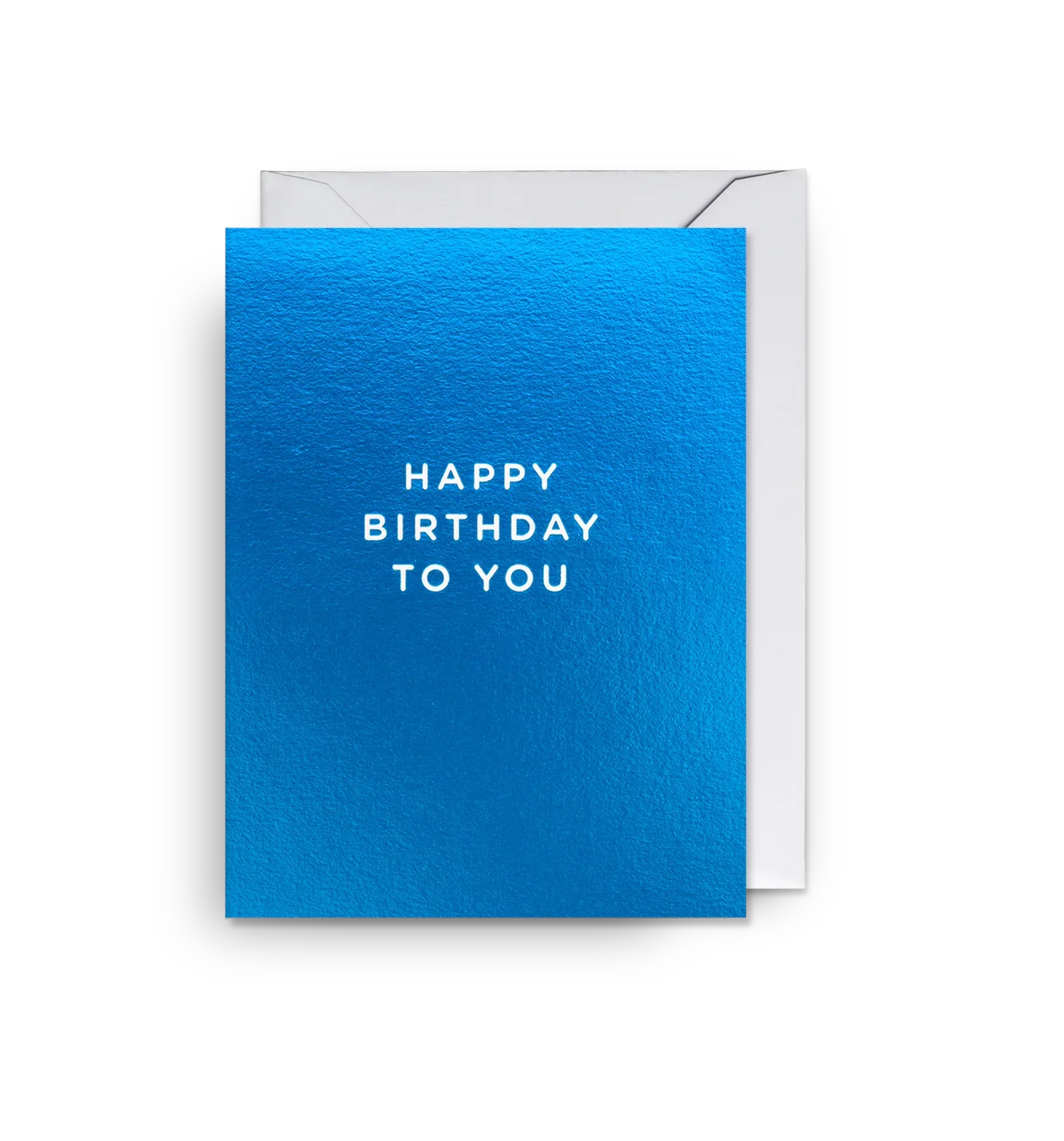 Happy Birthday to You Blue Mini Card