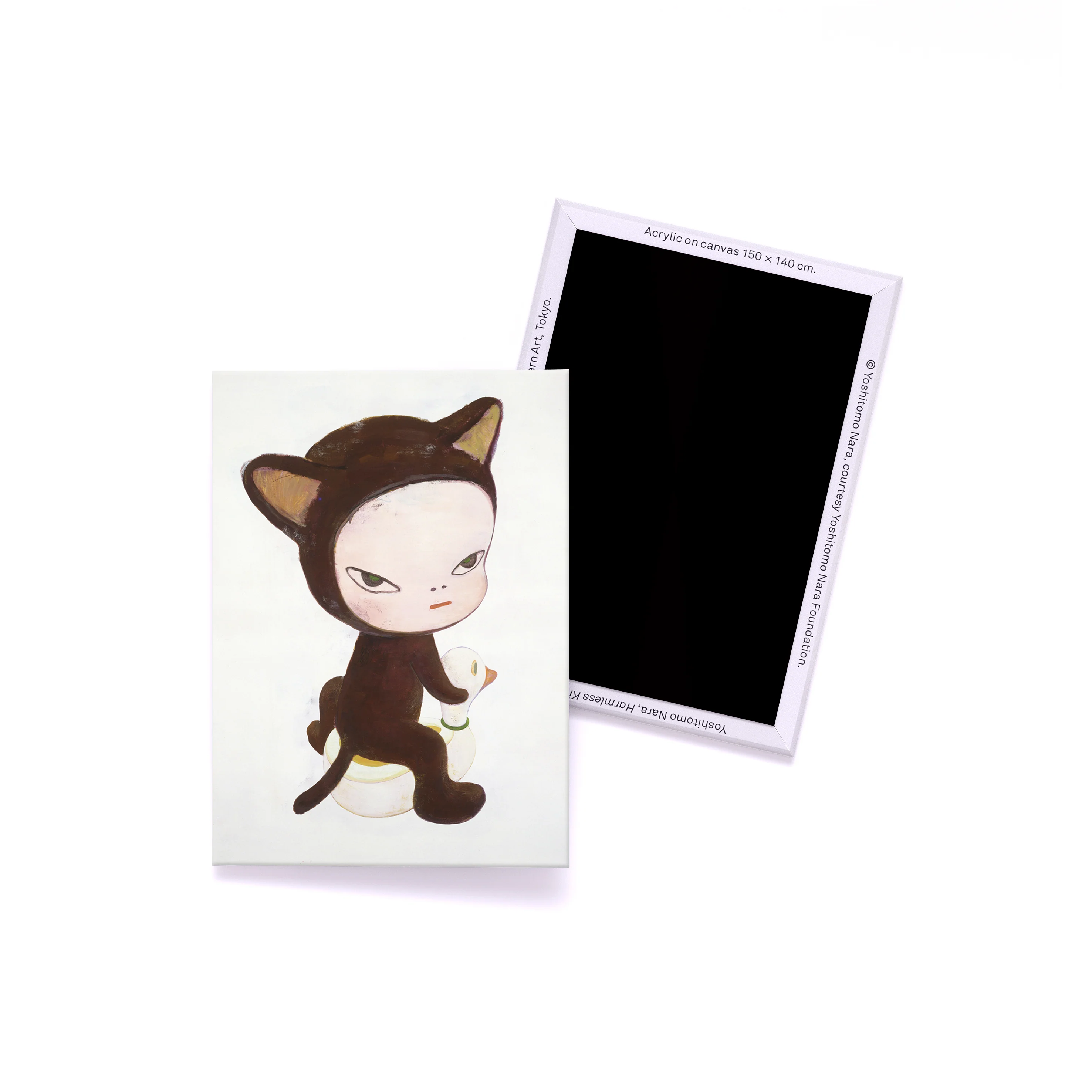 Harmless Kitty - Yoshitomo Nara Magnet - Image 2