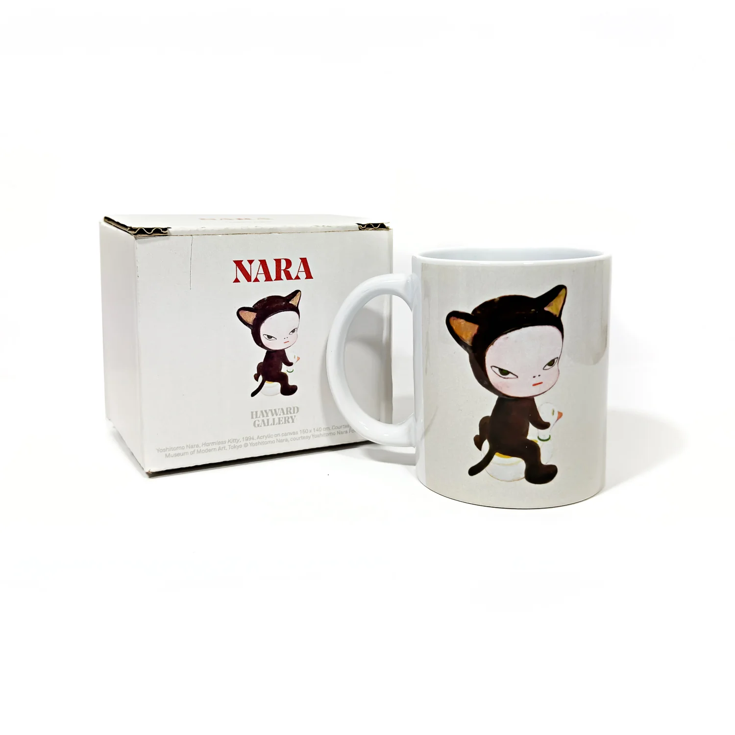 Harmless Kitty - Yoshitomo Nara Mug - Image 3