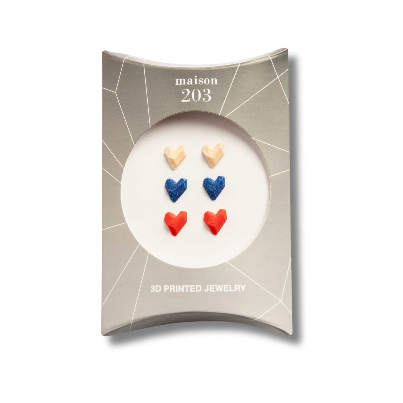 Heart Assorted Earrings Set by Maison 203 - Image 3