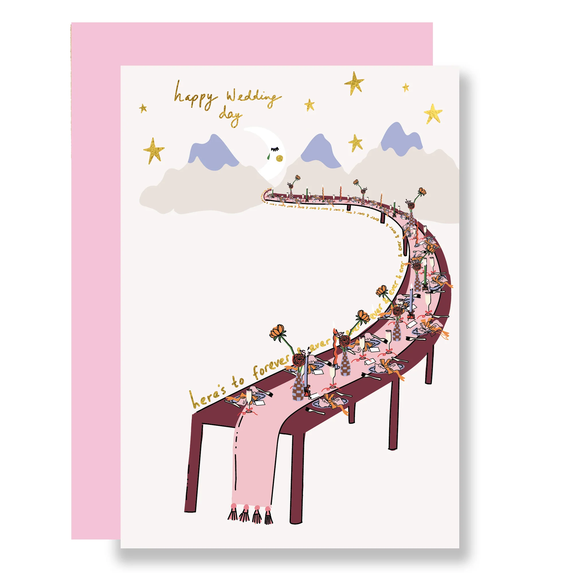 Here's to Forever and Ever Greeting Card