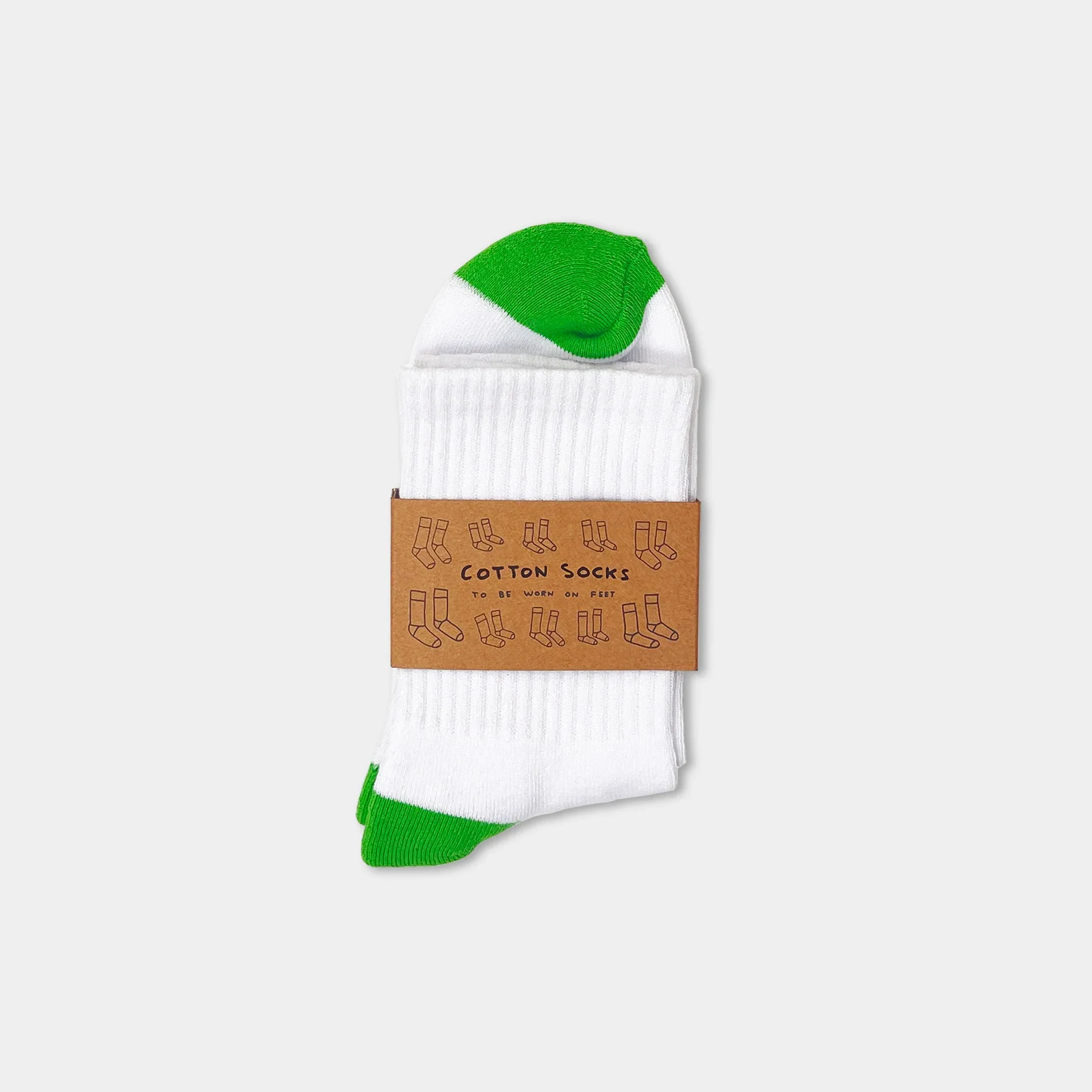 I Pea Peas Cotton Socks by David Shrigley - Image 3
