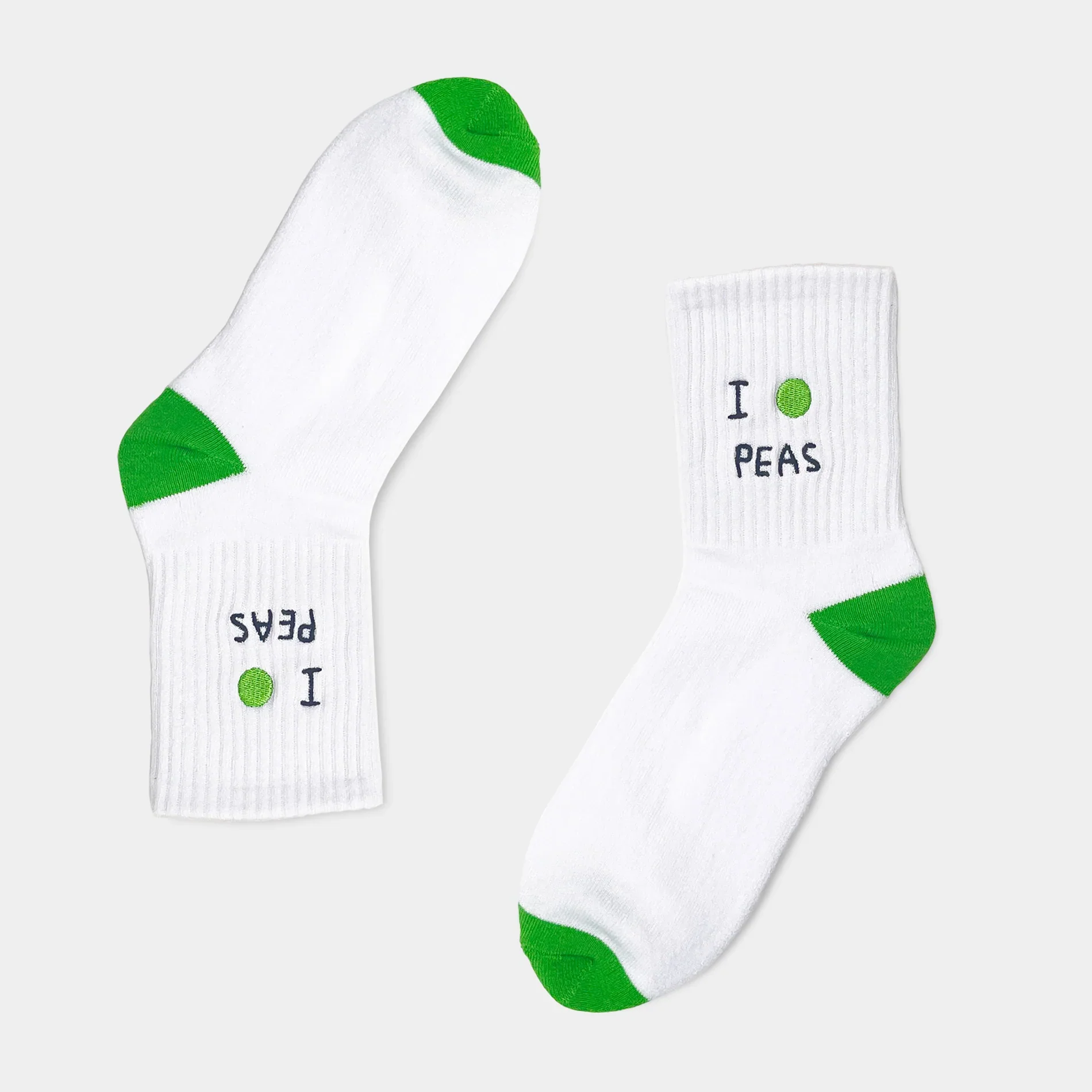 I Pea Peas Cotton Socks by David Shrigley - Image 4