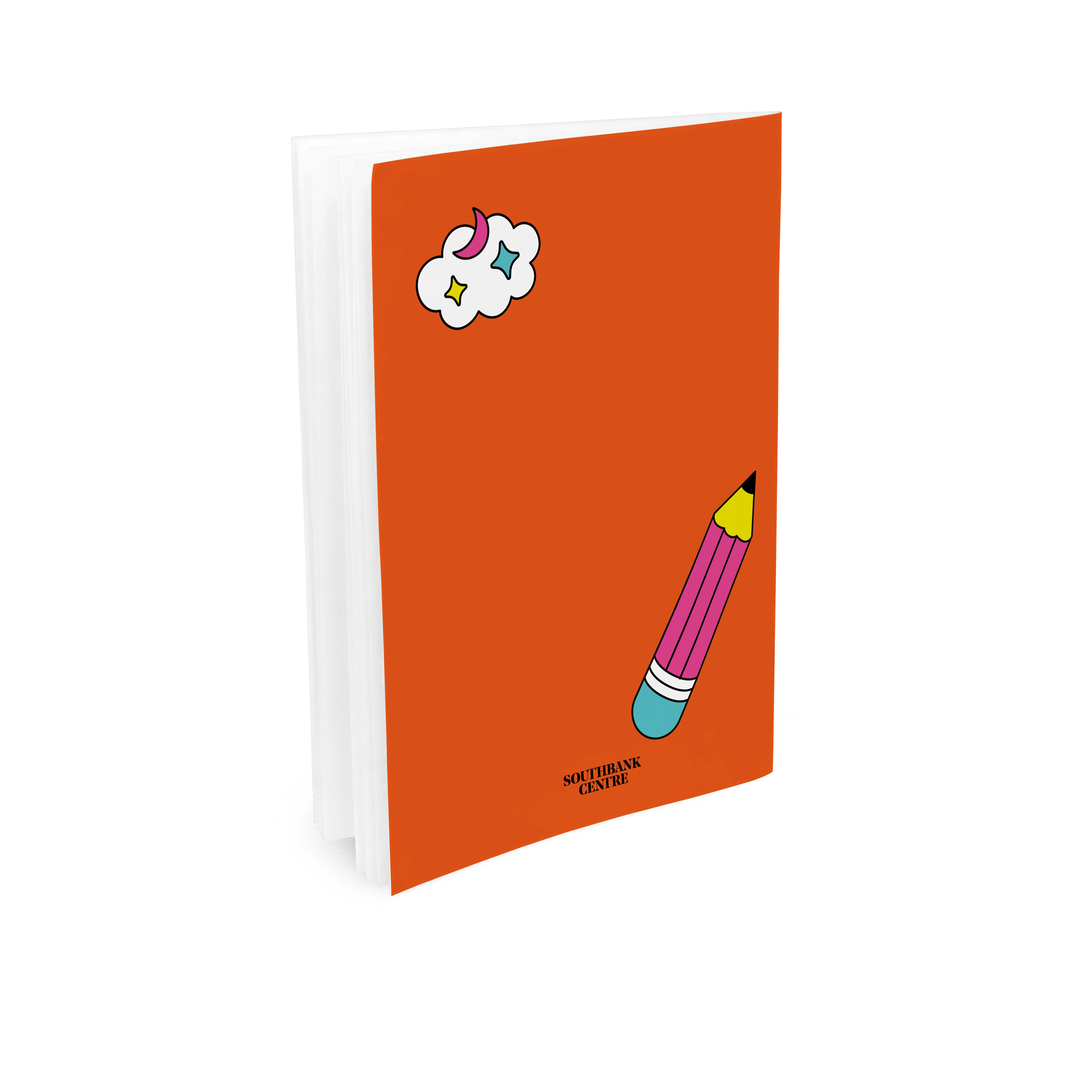 Imagine Orange Notebook - Image 2