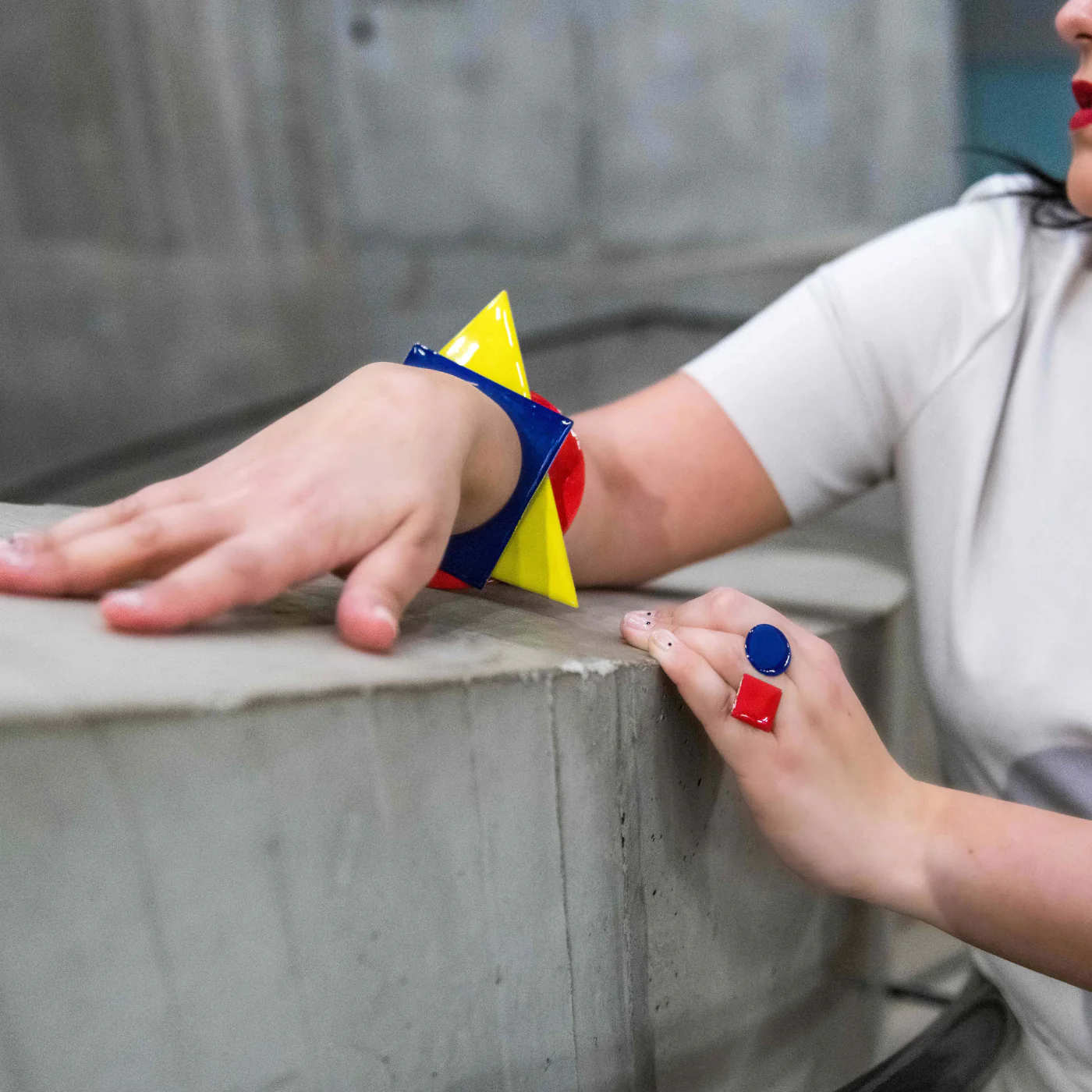Mondrian Blue Bracelet - Image 2