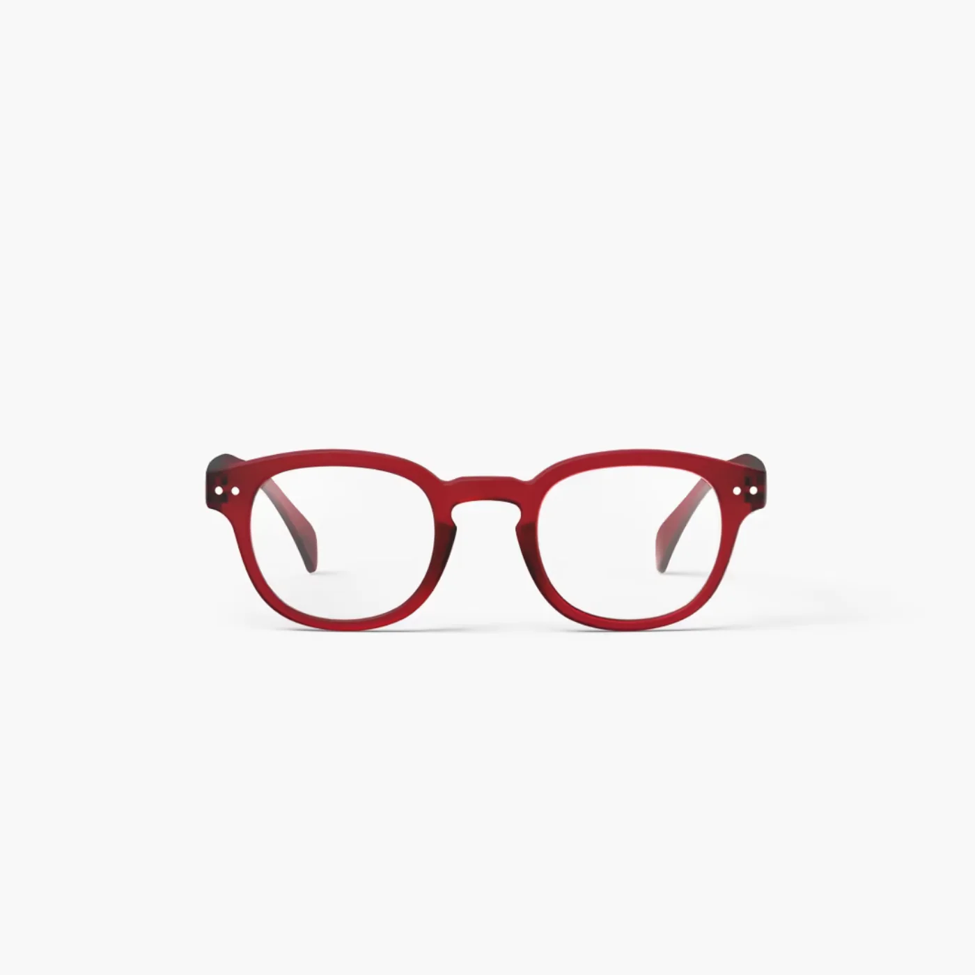 Izipizi #C Cherry Red Reading Glasses