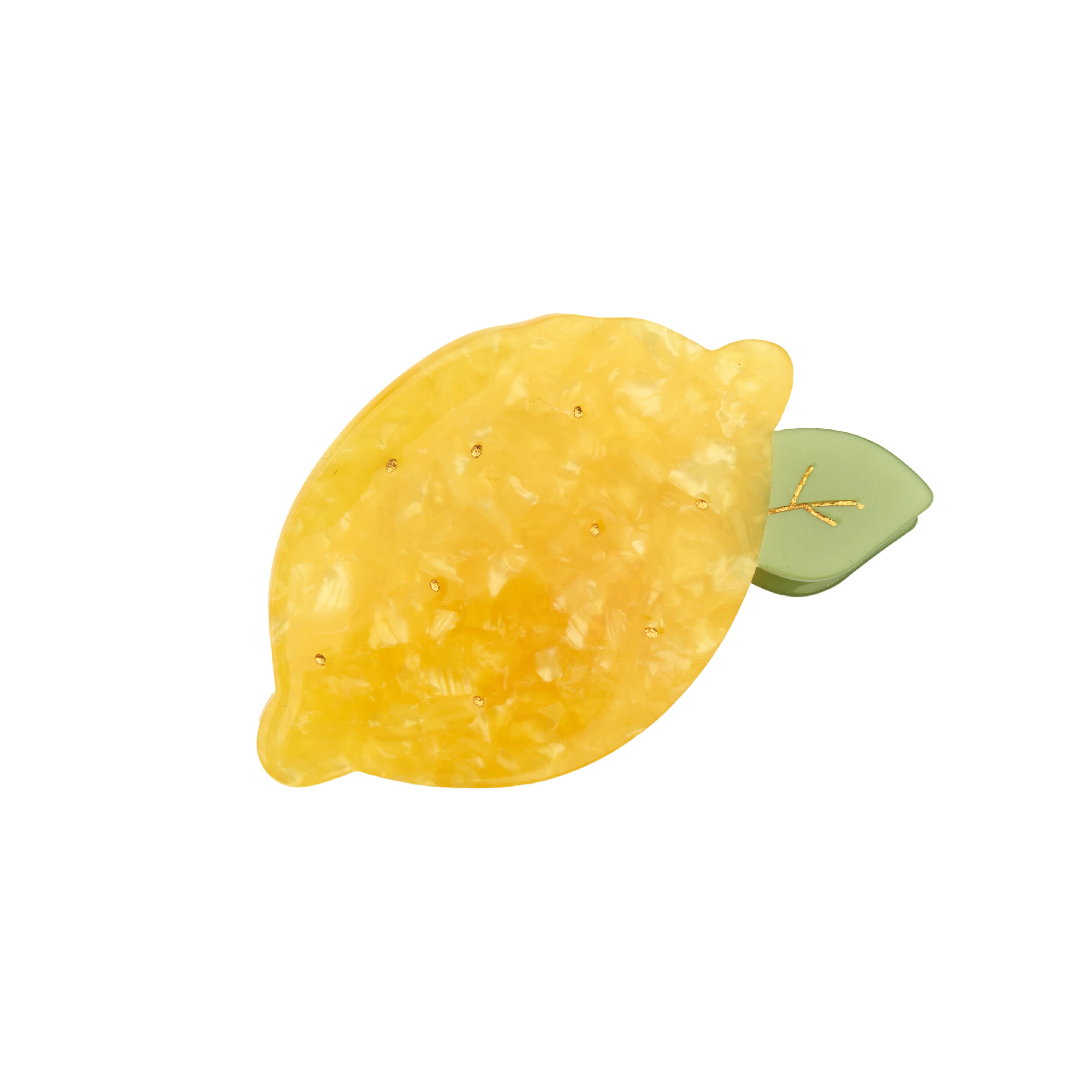 Lemon Hair Claw Clip