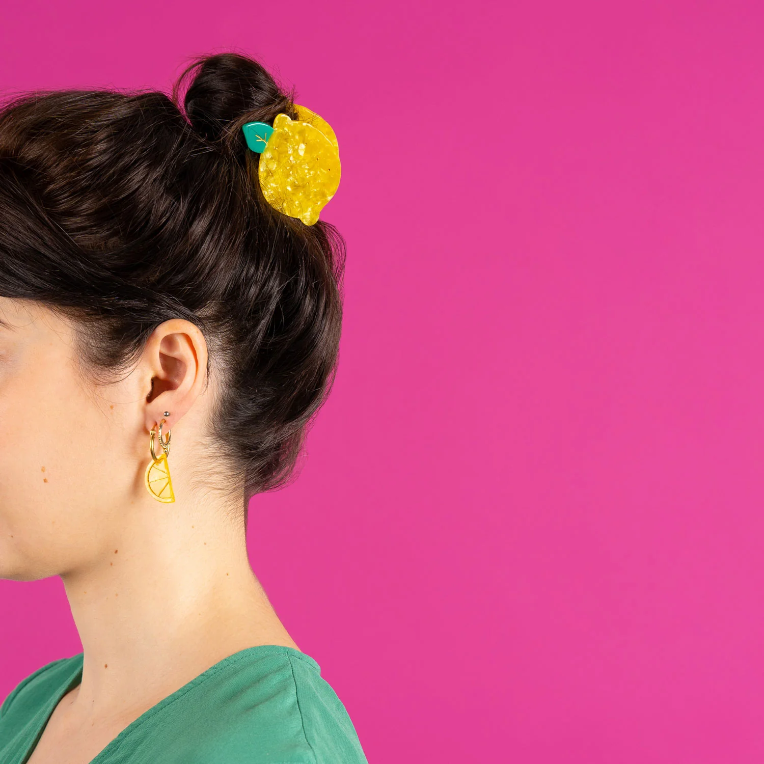 Lemon Hair Claw Clip - Image 2