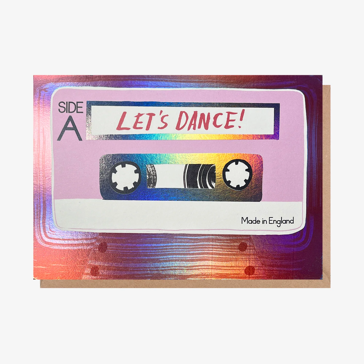 Let's Dance Retro Greeting Card