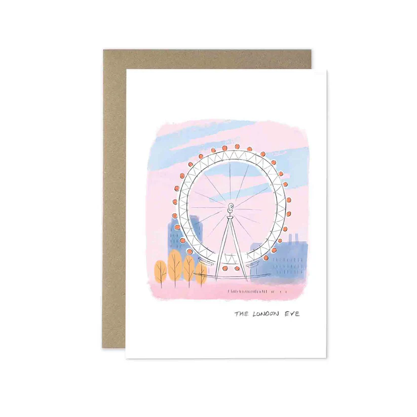 London Eye Greeting Card