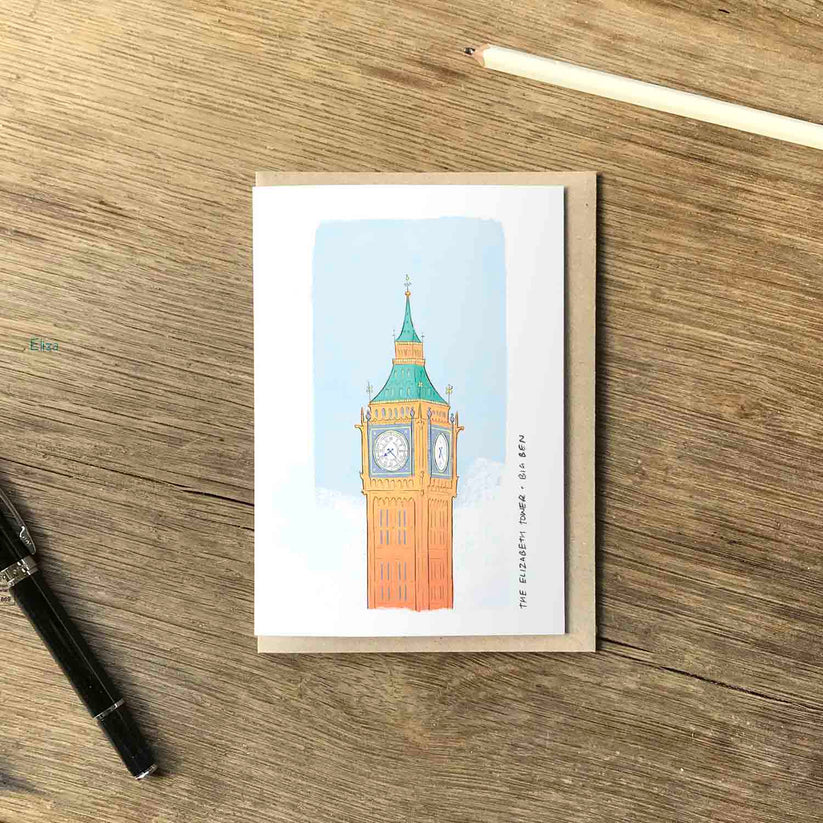 London's Big Ben Greeting Card