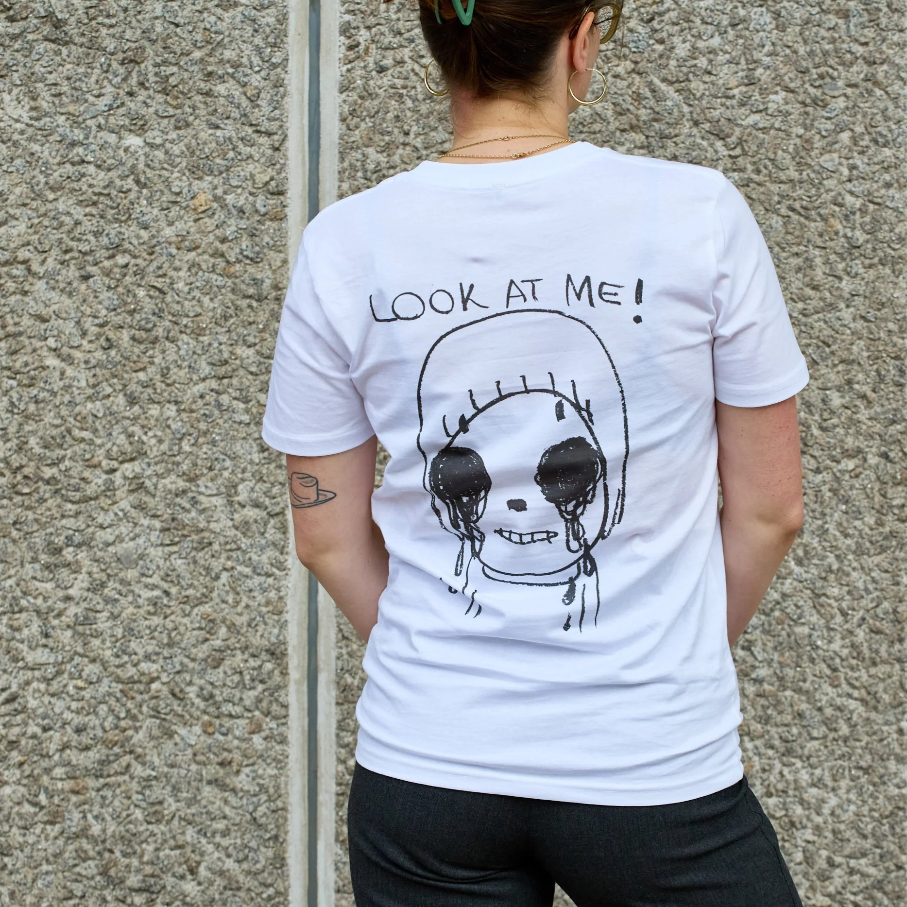 Look At Me! - Yoshitomo Nara T-Shirt - Image 3