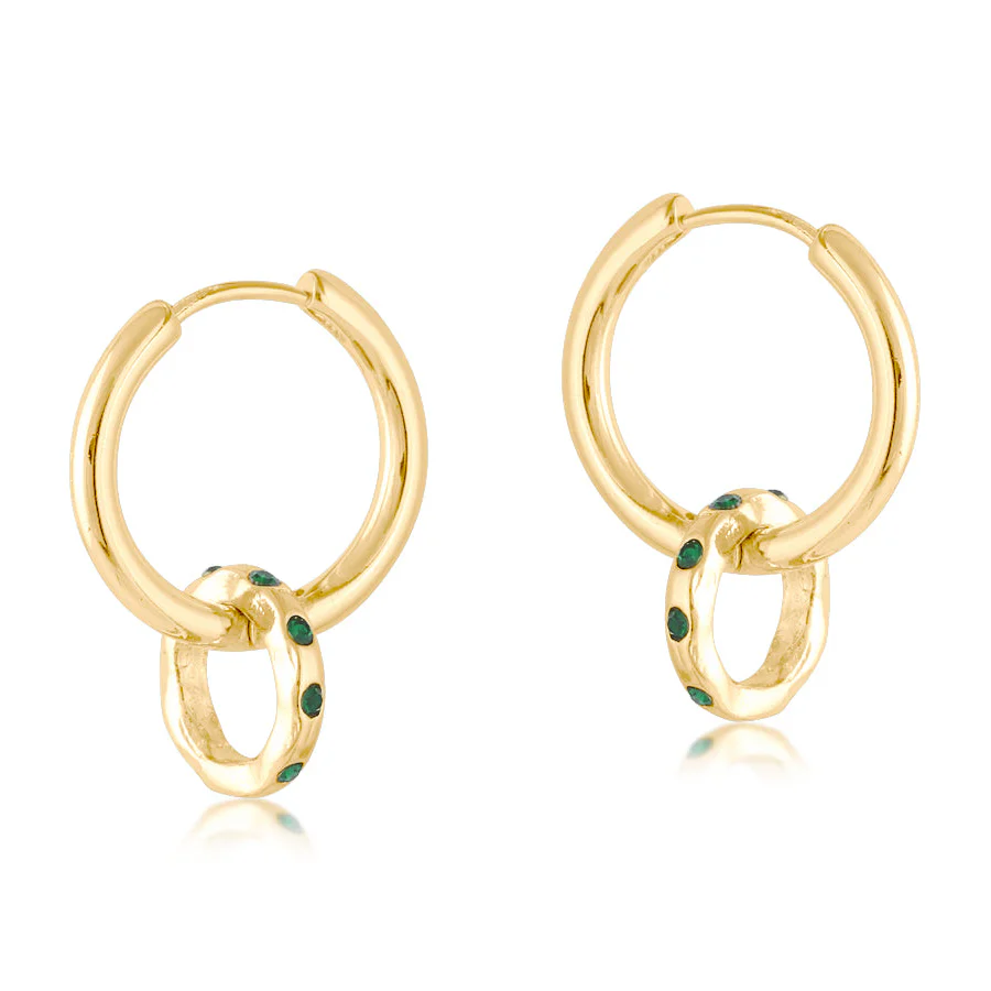 Mallorca Small Huggie Earrings