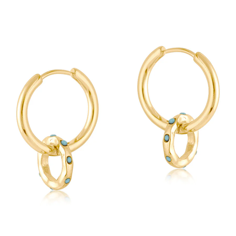 Mallorca Small Huggie Earrings - Image 2