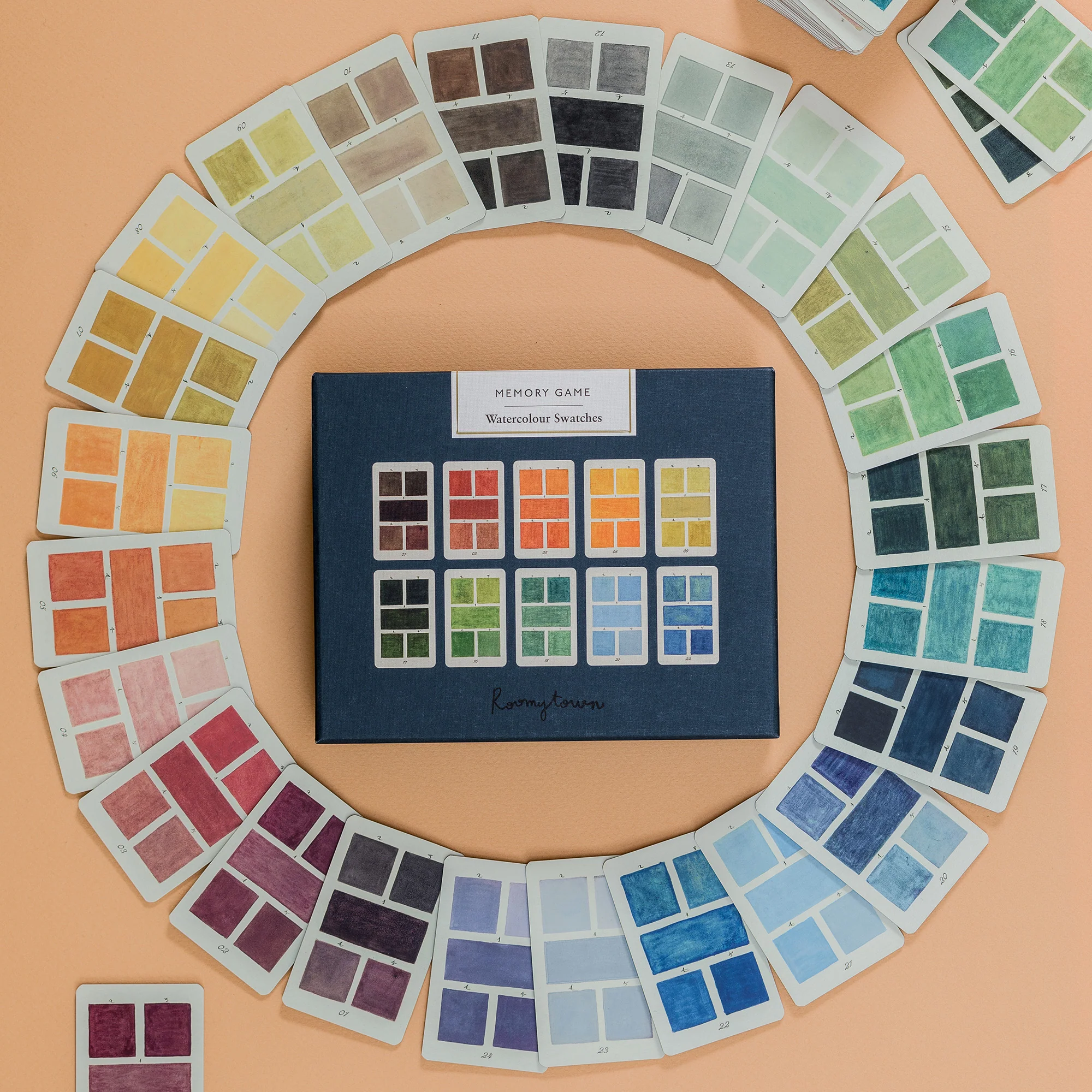 Watercolour Swatches Memory Game - Image 2
