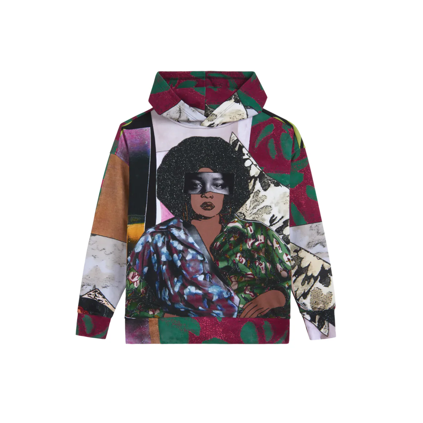 Mickalene Thomas - Afro Goddess Unisex Hoodie